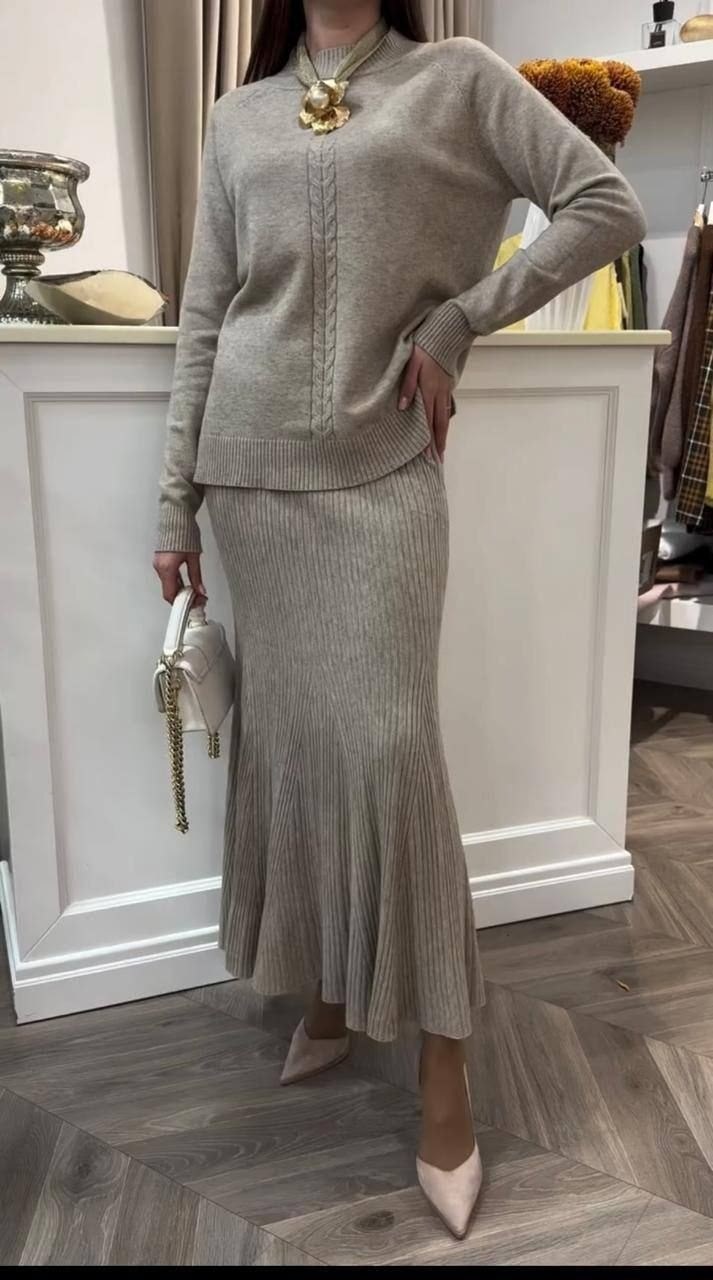 юбка трикотажная плиссированная миди,плиссированная юбка,юбка плиссе,модели юбки,трикотажная юбка