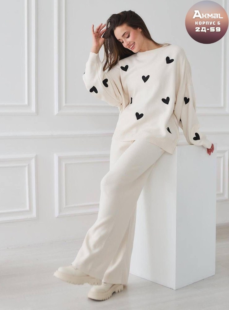 трикотажный костюм женский,стильные женские костюмы,костюм с брюками,вязаные костюмы,стильные костюмы