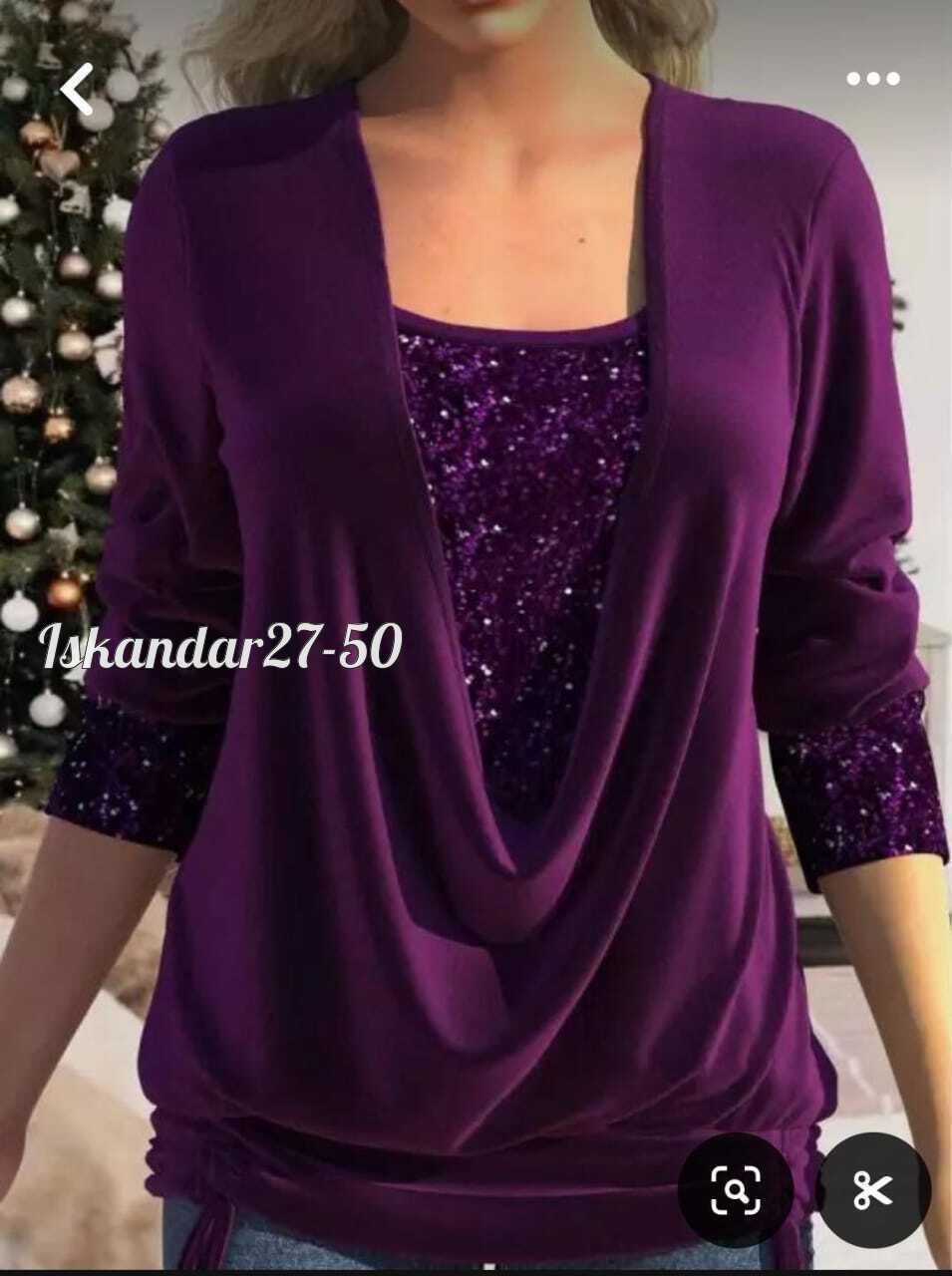 блузка с пайетками,блузка элегантная,женская кофта,модная блузка,блестящая блузка