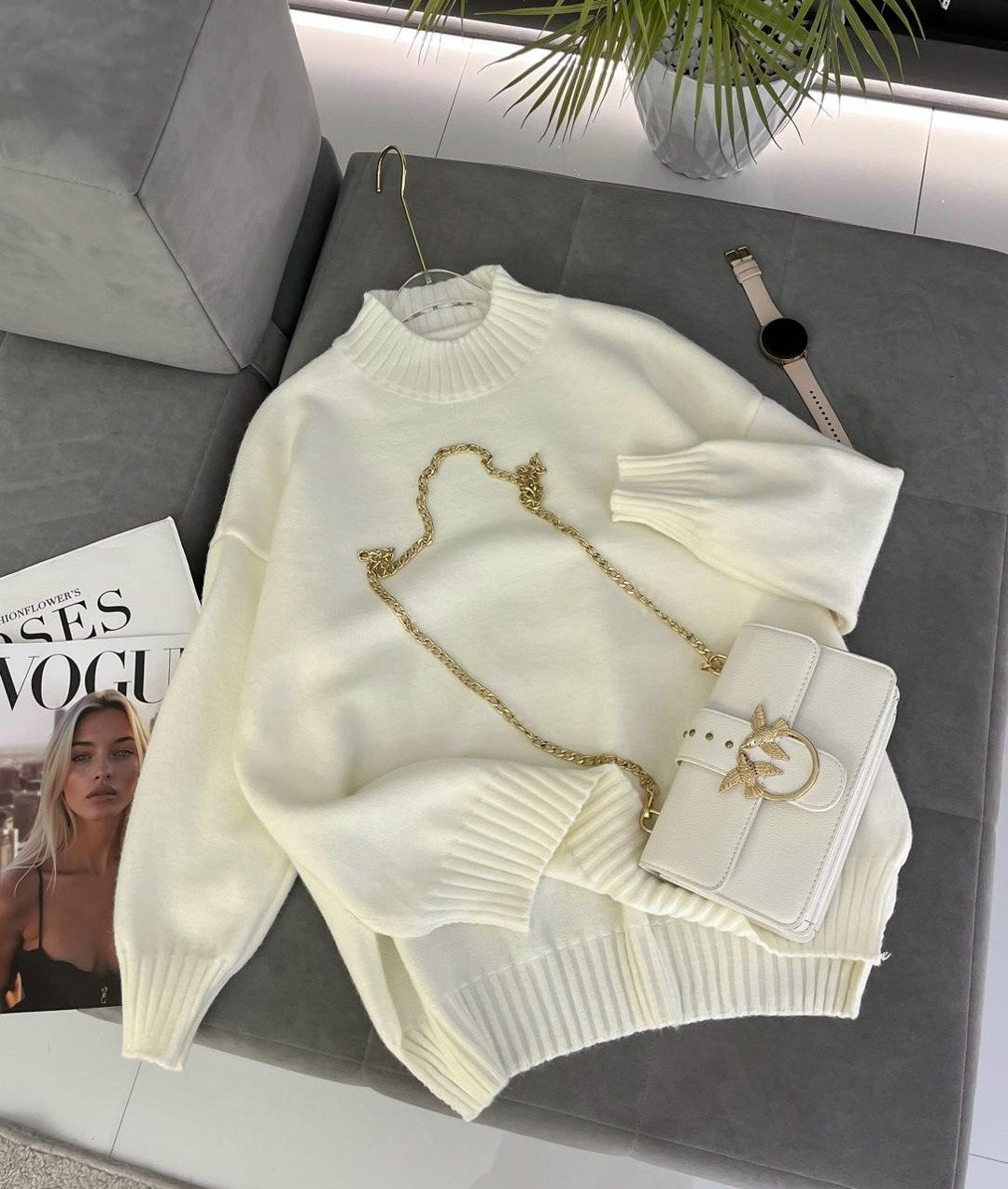 свитеры модные,женская кофта,свитер с воротником,свитера женские,коричневый свитер