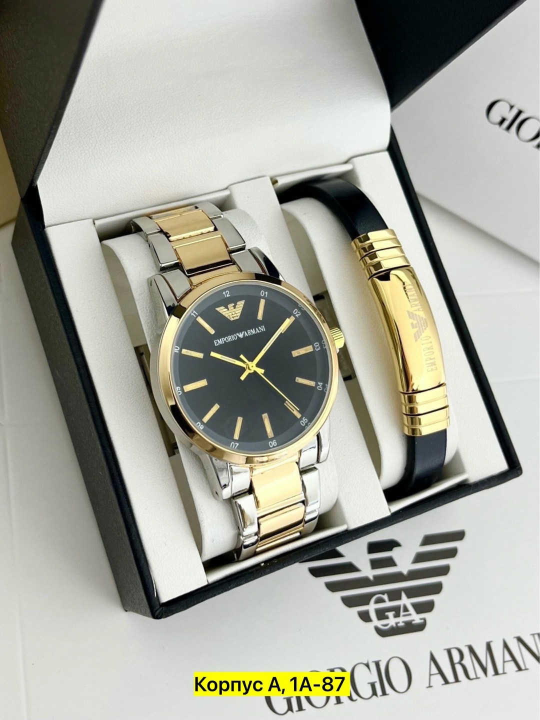 набор армани мужской,армани часы,часы мужские,набор для мужчин,мужские наборы