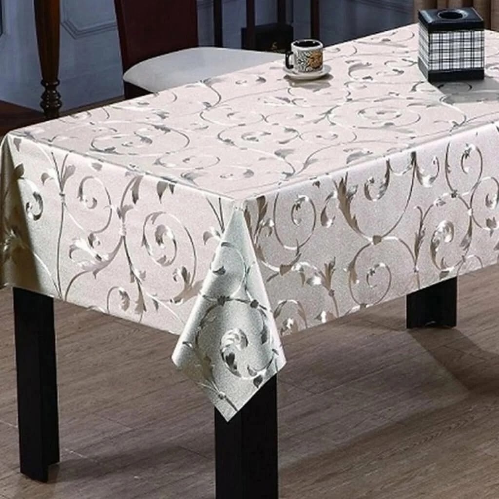 клеенка столовая пвх tango металлик 1*1,40*20м pw297-032,клеенка пвх танго металлик на тканевой основе,скатерть на стол клеенка,cкатерть клеенка,клеенка пвх