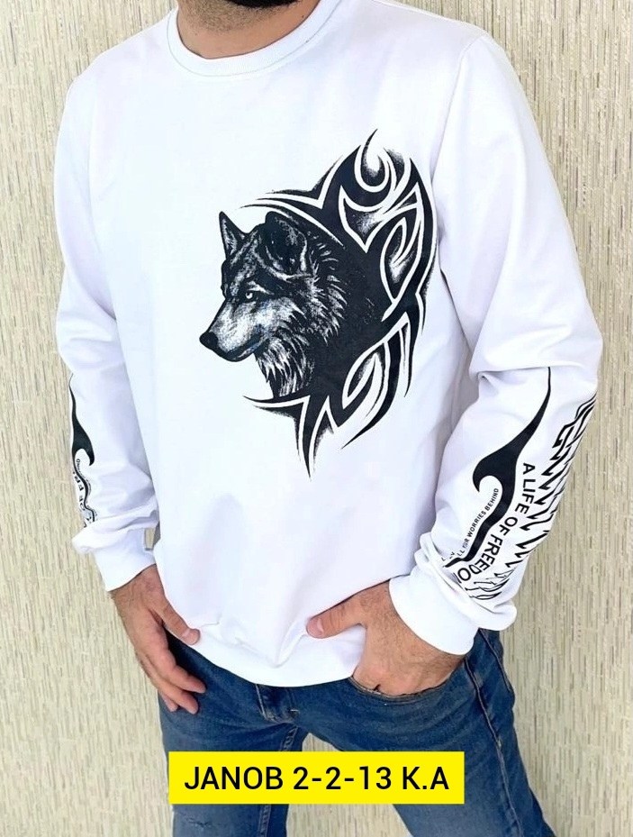 свитшот мужской белый,свитшот мужская,мужские свитшоты,мужская кофта,толстовки свитшот