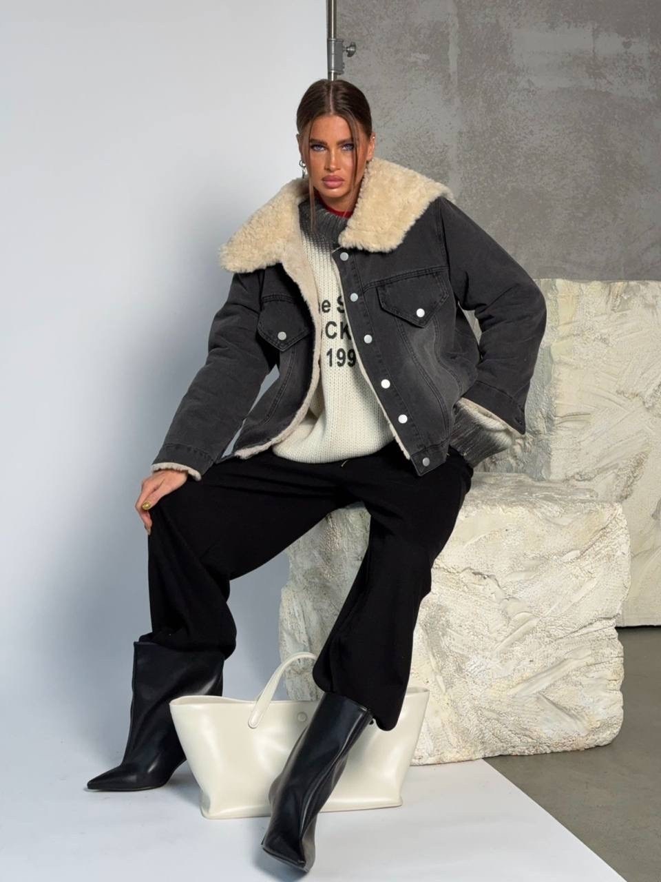 стильная дубленка,модная куртка,зимний стиль одежды,модные дубленки,зимняя мода