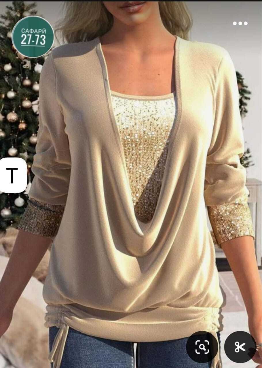 женская кофта,блузка женская,модная блузка,блузка с пайетками,блестящая блузка