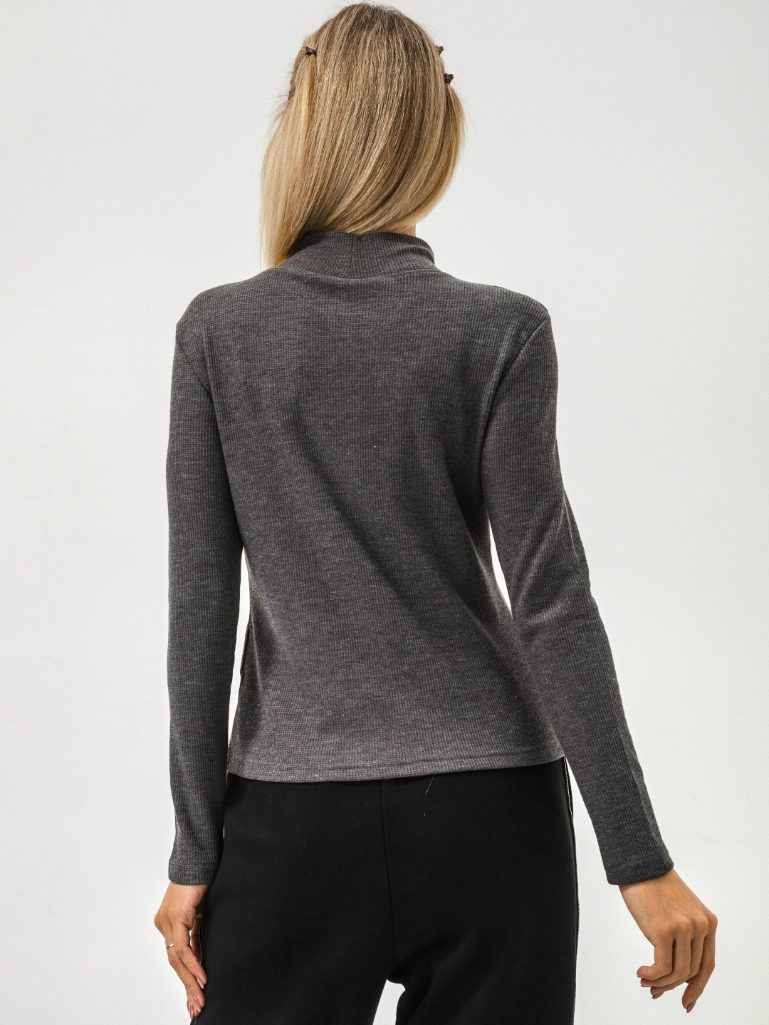 женский свитер,кофта женская,водолазка женская,водолазка женская серая,водолазка с