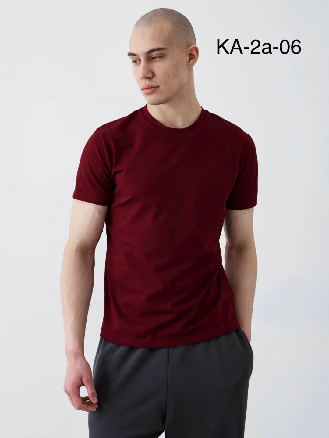 мужская футболка,футболка мужская бордовая,бордовая футболка,футболка однотонная мужская,базовая футболка