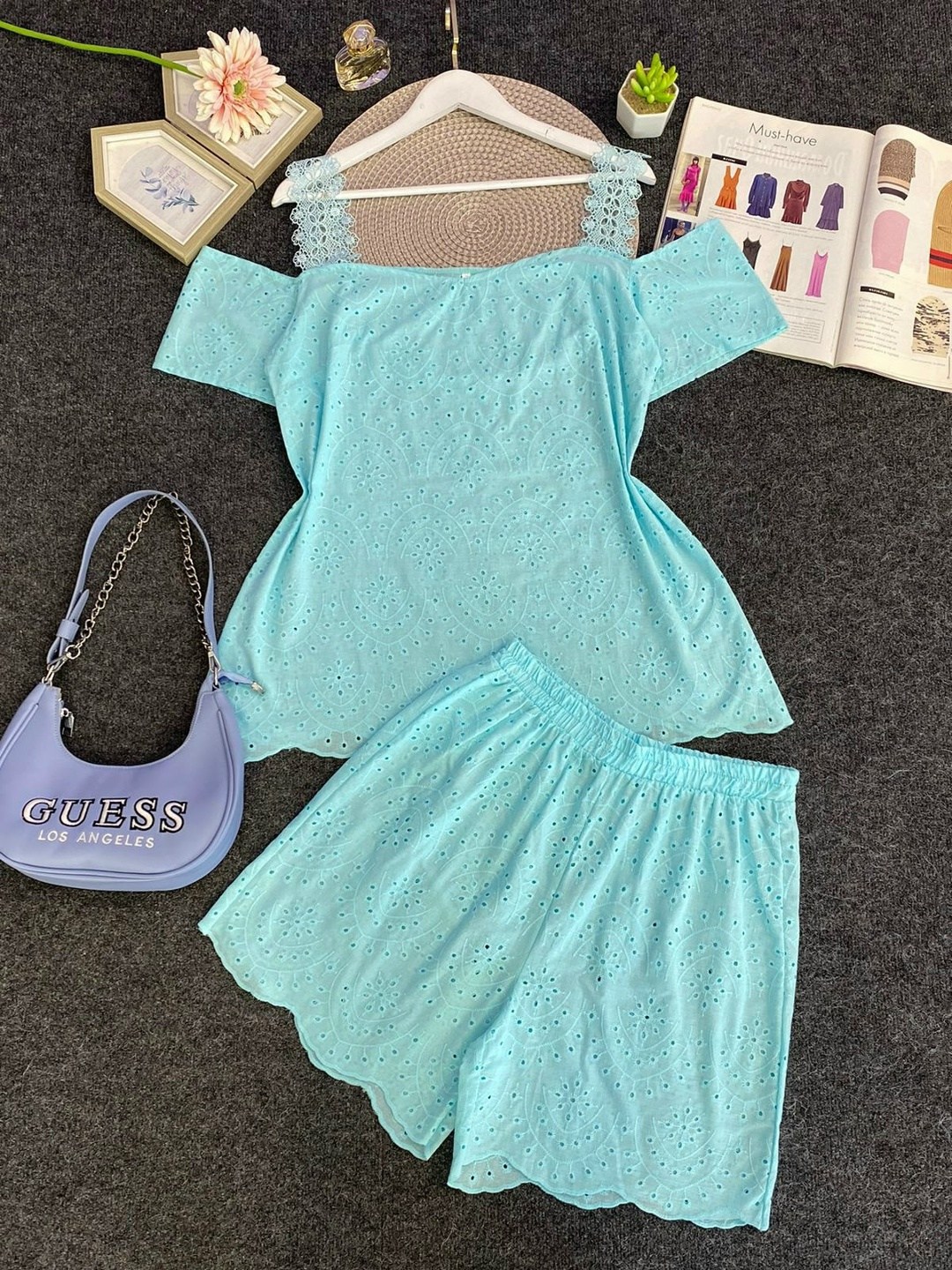 летние костюмы,женский костюм летний,шорты зеленые,женские костюмы,костюм женский с шортами