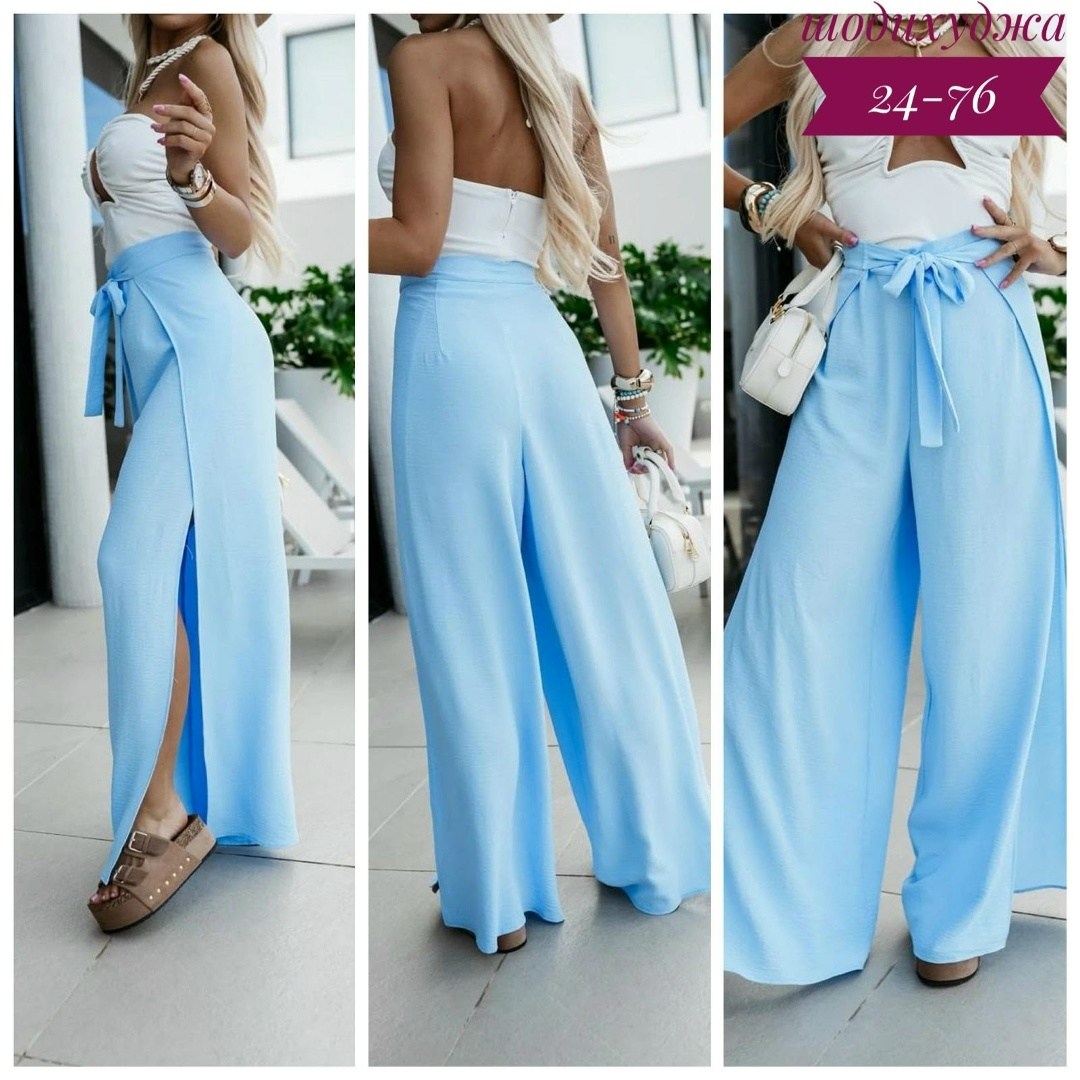 ,брюки женские,шифоновые брюки палаццо,модные брюки палаццо,элегантные брюки