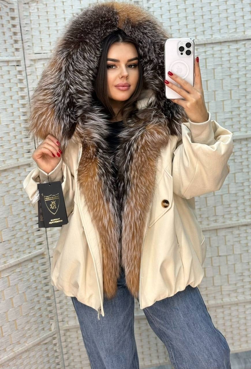 парка женская с натуральным мехом,стильная куртка,пуховики с мехом,парка с мехом,парка с натуральным мехом