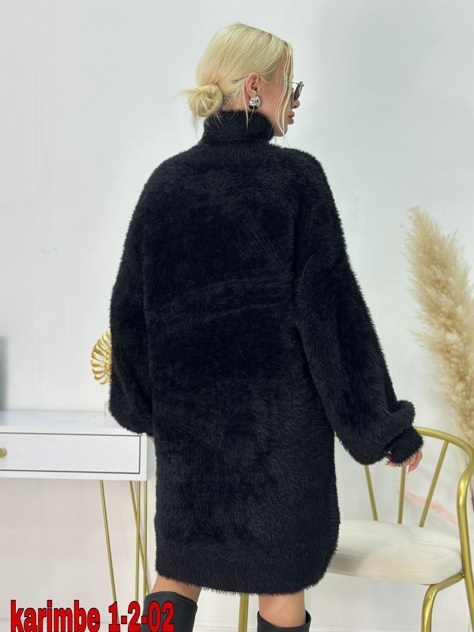 теплая туника,платье вязаное,женская туника,трикотажное платье туника,свитер туника