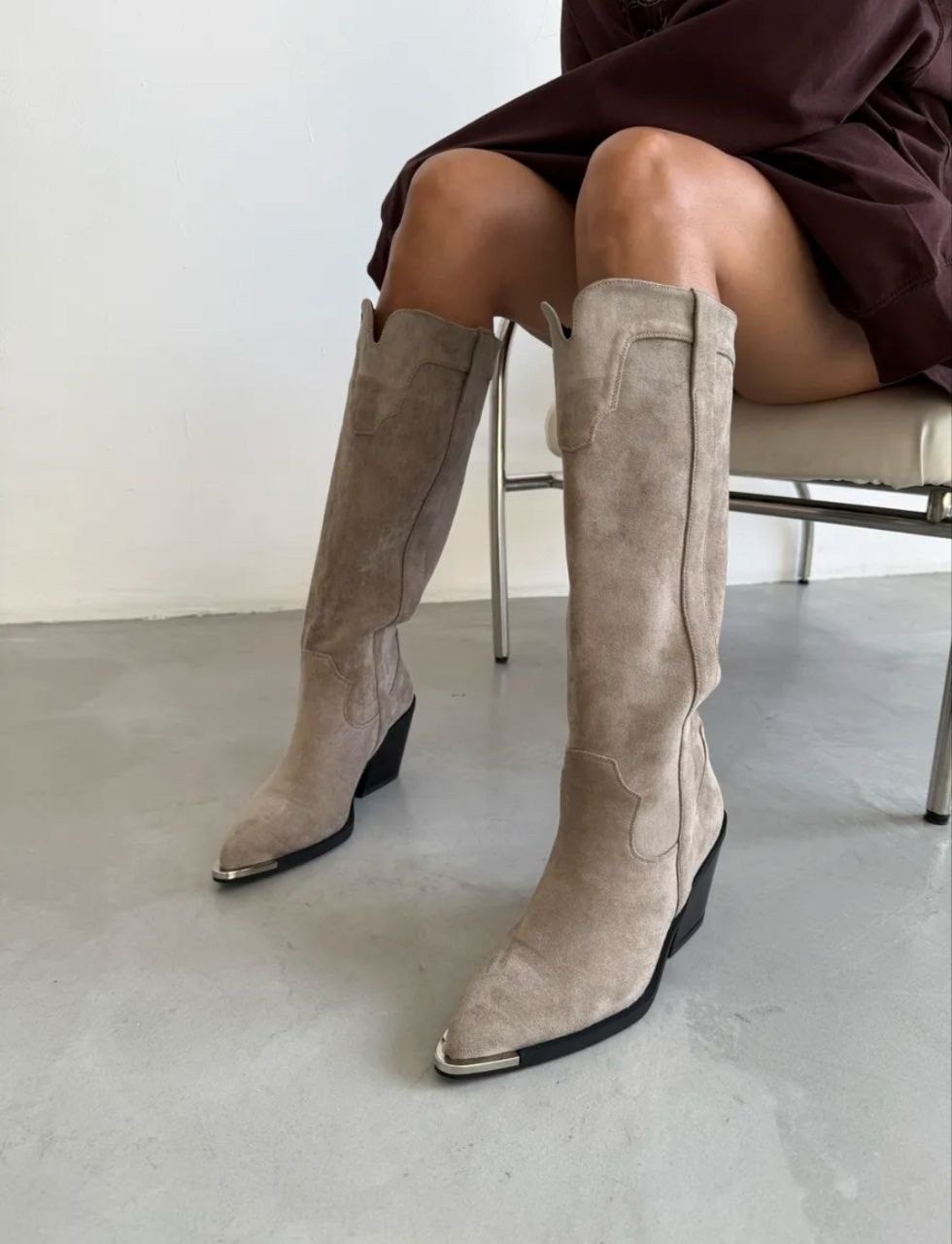 сапоги казаки высокие натуральная замша,сапоги замшевые,сапоги казаки высокие,сапоги казаки,женские сапоги