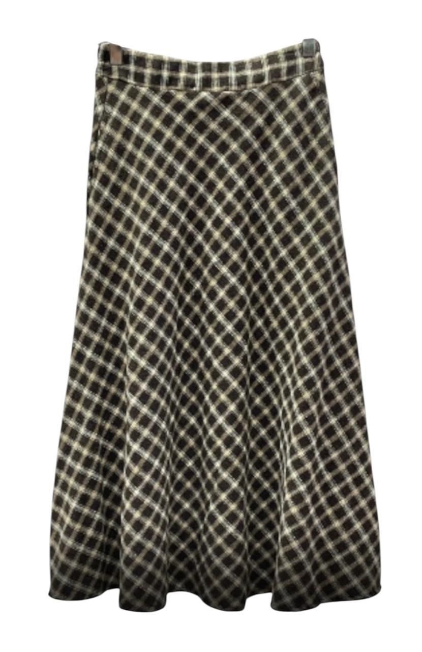 бохо стиль,юбка в клетку,теплая юбка,трикотажный свитер,клетчатая юбка