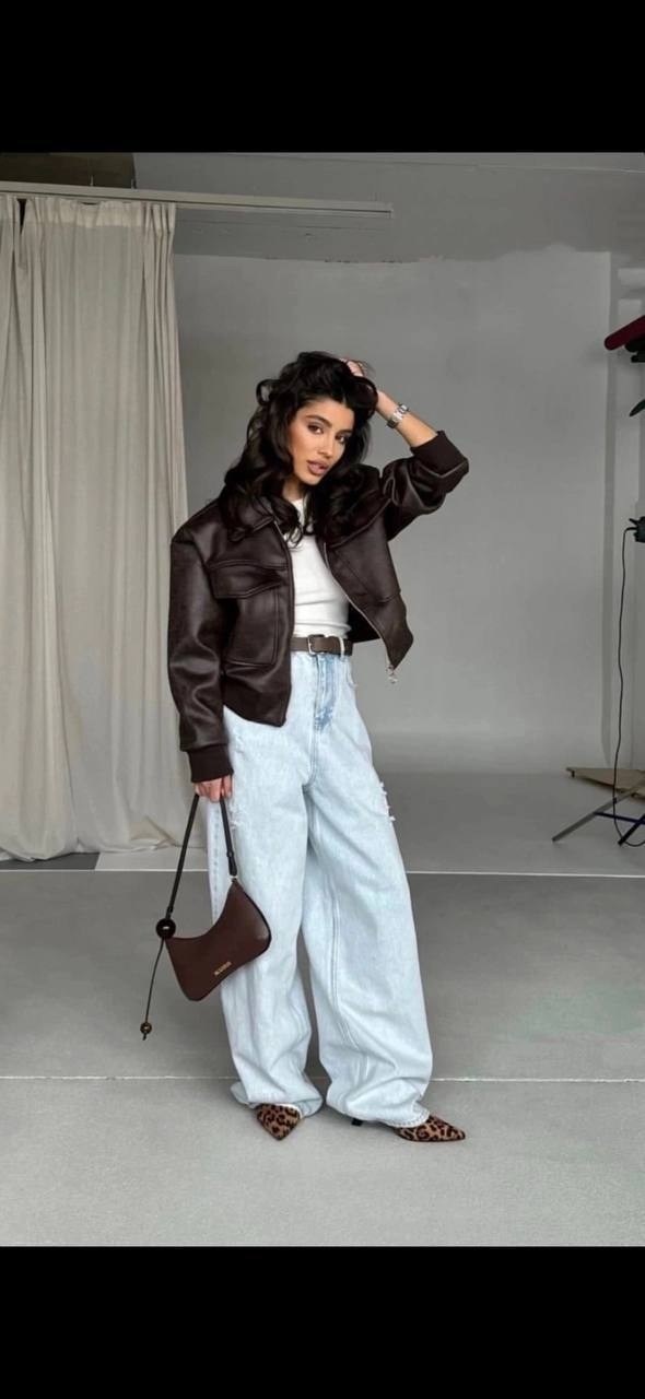 женская куртка из искусственной кожи,кожаная куртка,кожаный бомбер,куртка бомбер кожаная,повседневная куртка