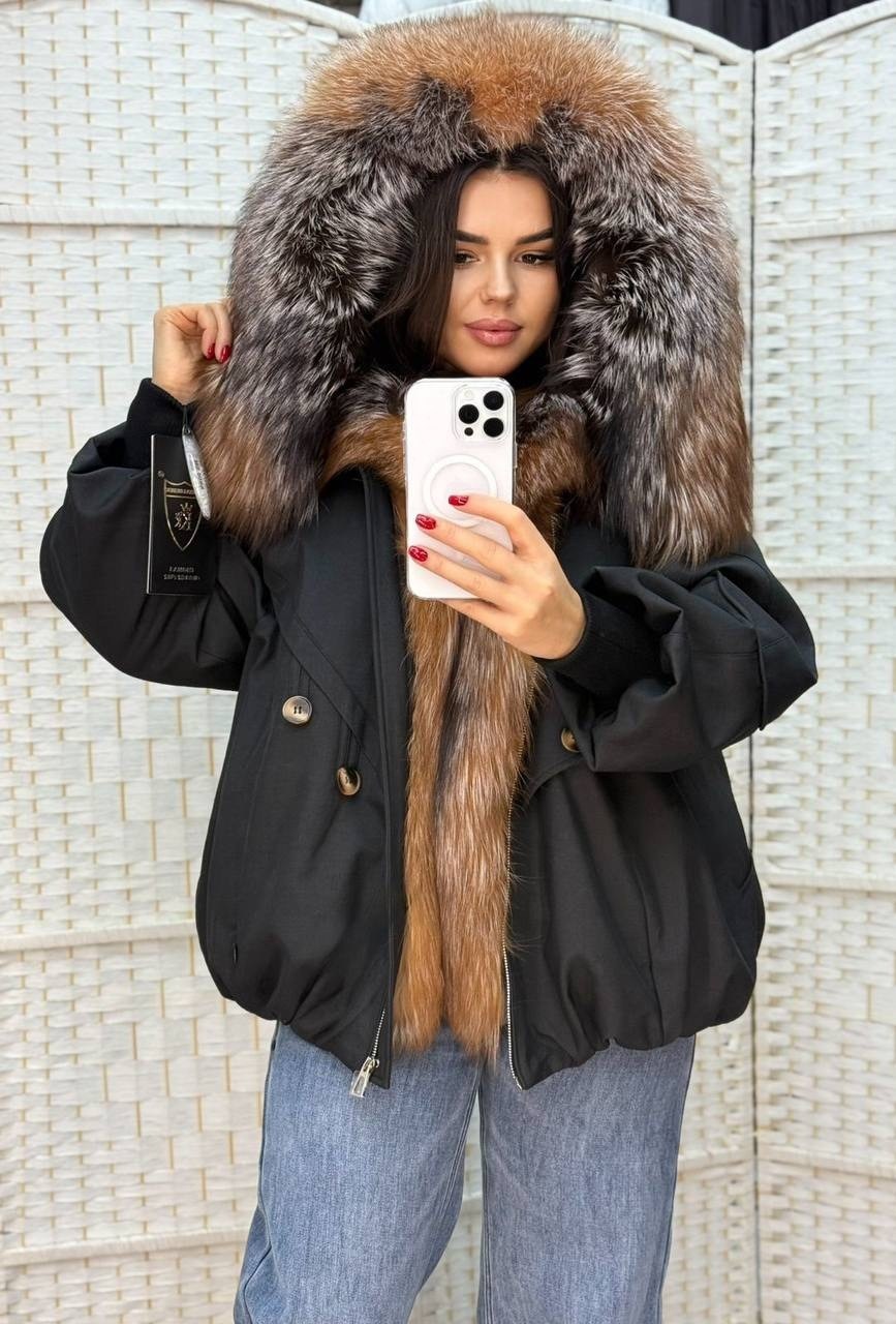 парка женская с натуральным мехом,стильная куртка,пуховики с мехом,парка с мехом,парка с натуральным мехом