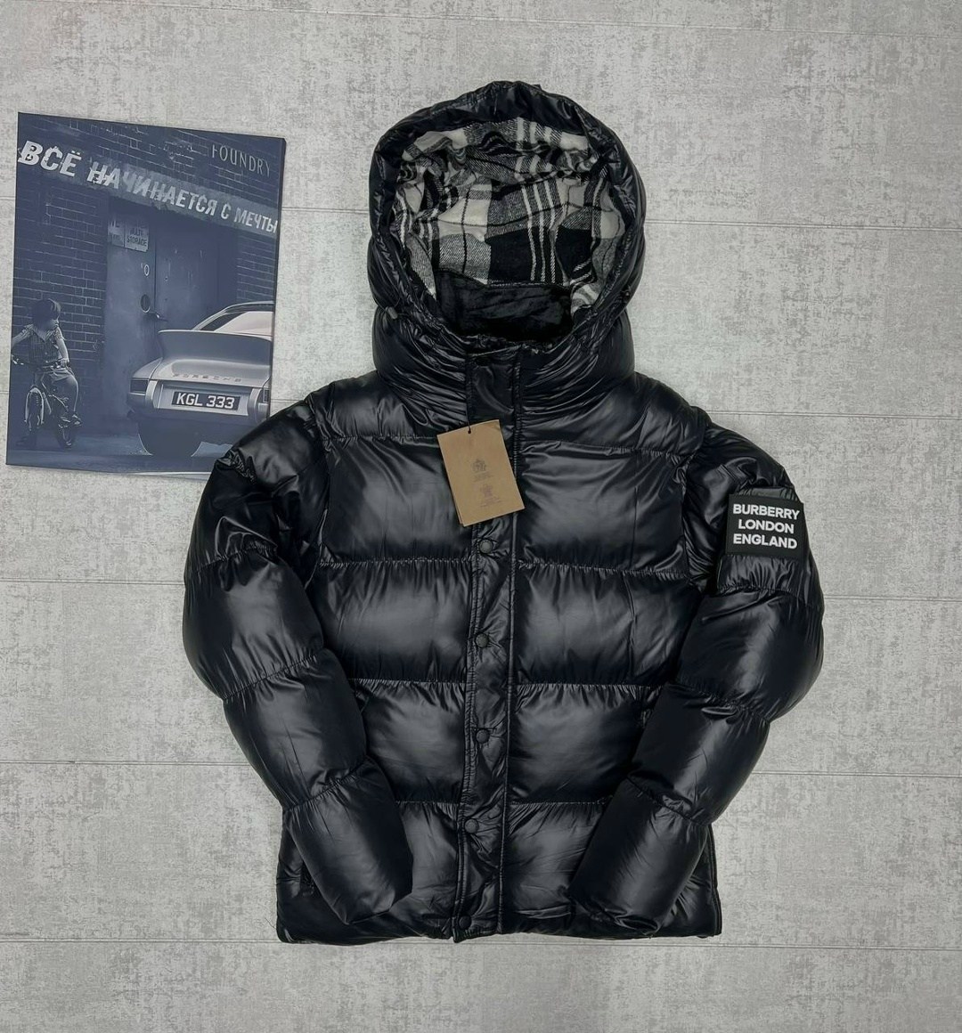 пуховик burberry 8018731 черный мужской,пуховик burberry,burberry мужской пуховик,куртка burberry,burberry puffer jacket