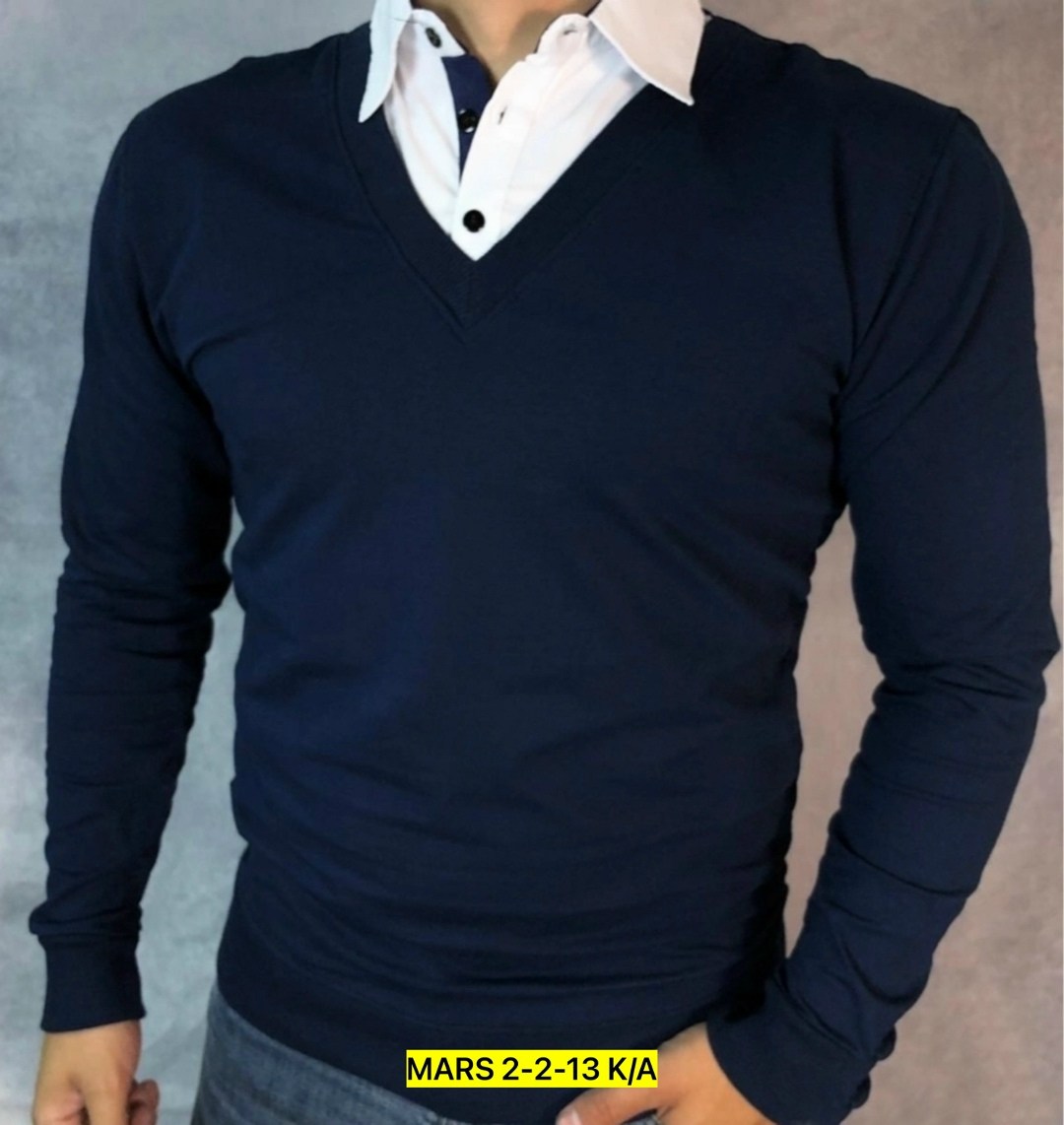 рубашка обманка мужская,джемпер с рубашкой,джемпер обманка,джемпер с рубашкой мужской,мужская кофта