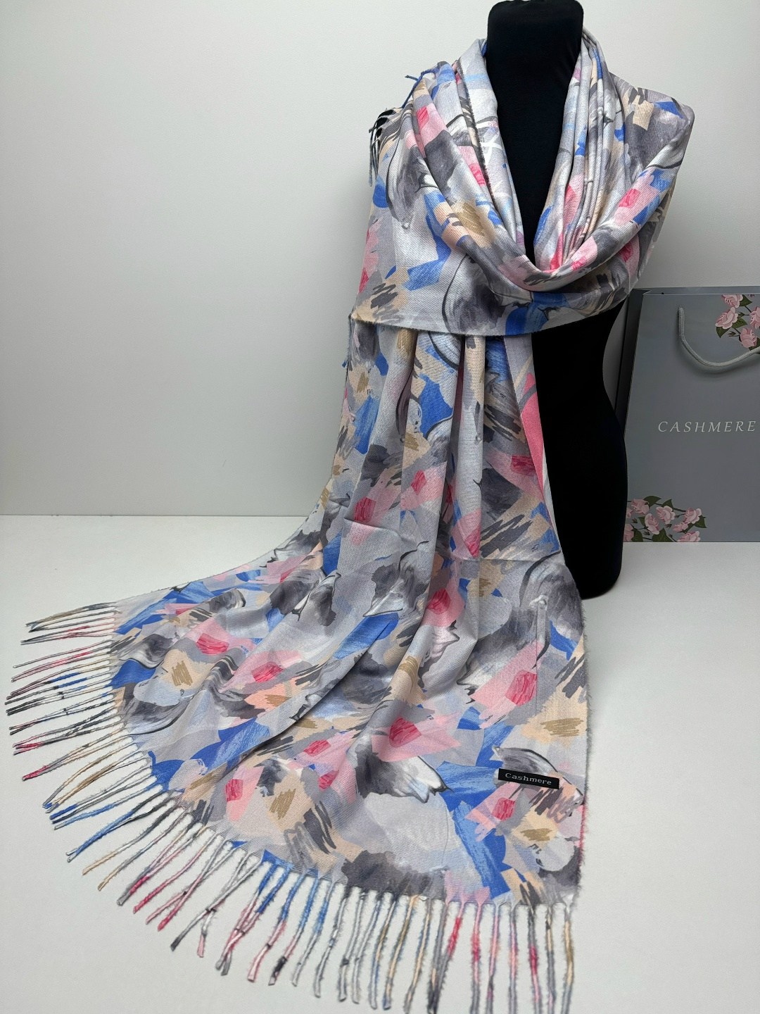 палантин женские,палантин кашемировый двусторонний,палантин кашемировый двусторонний шарф,шарфы и палантины,шарф палантин женский