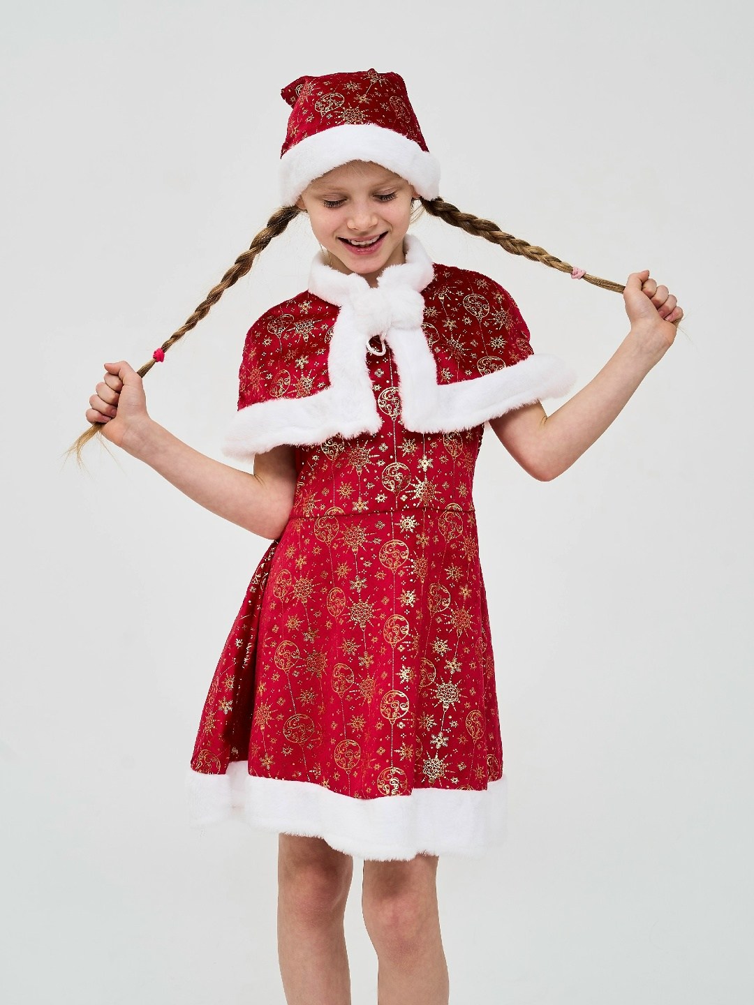 рождественские костюмы,новогодние костюмы,костюм санты для девочек,новогодние костюмы для девочек,карнавальный костюм мисс санта