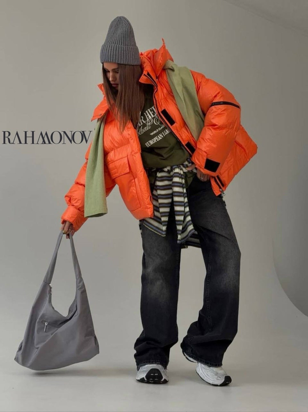 модные пуховики,куртка пуховик,куртка оверсайз,модная куртка,оранжевый пуховик