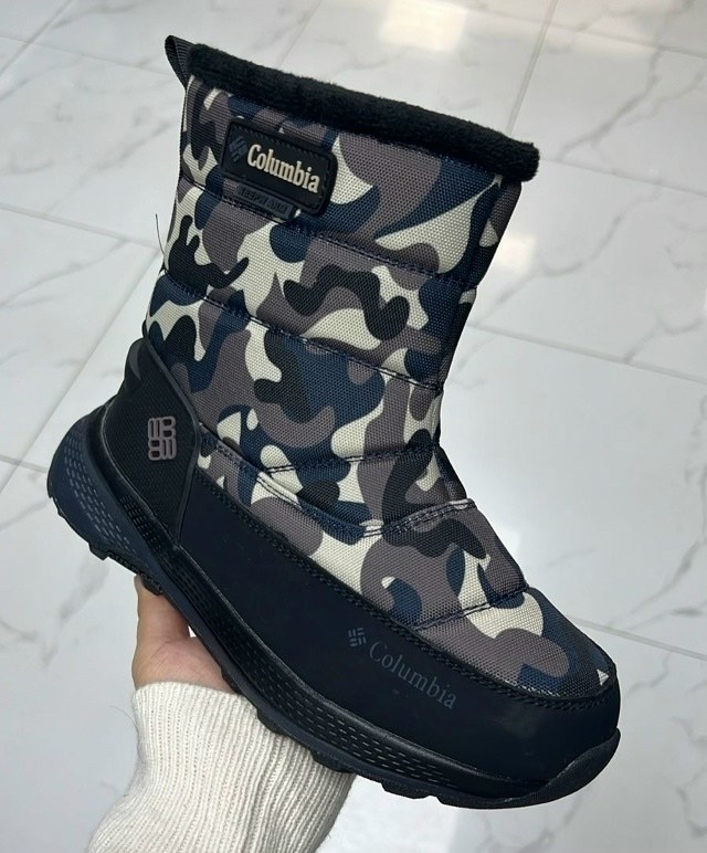 дутики columbia,зимние сапоги,дутики камуфляжные мужские, дутики,