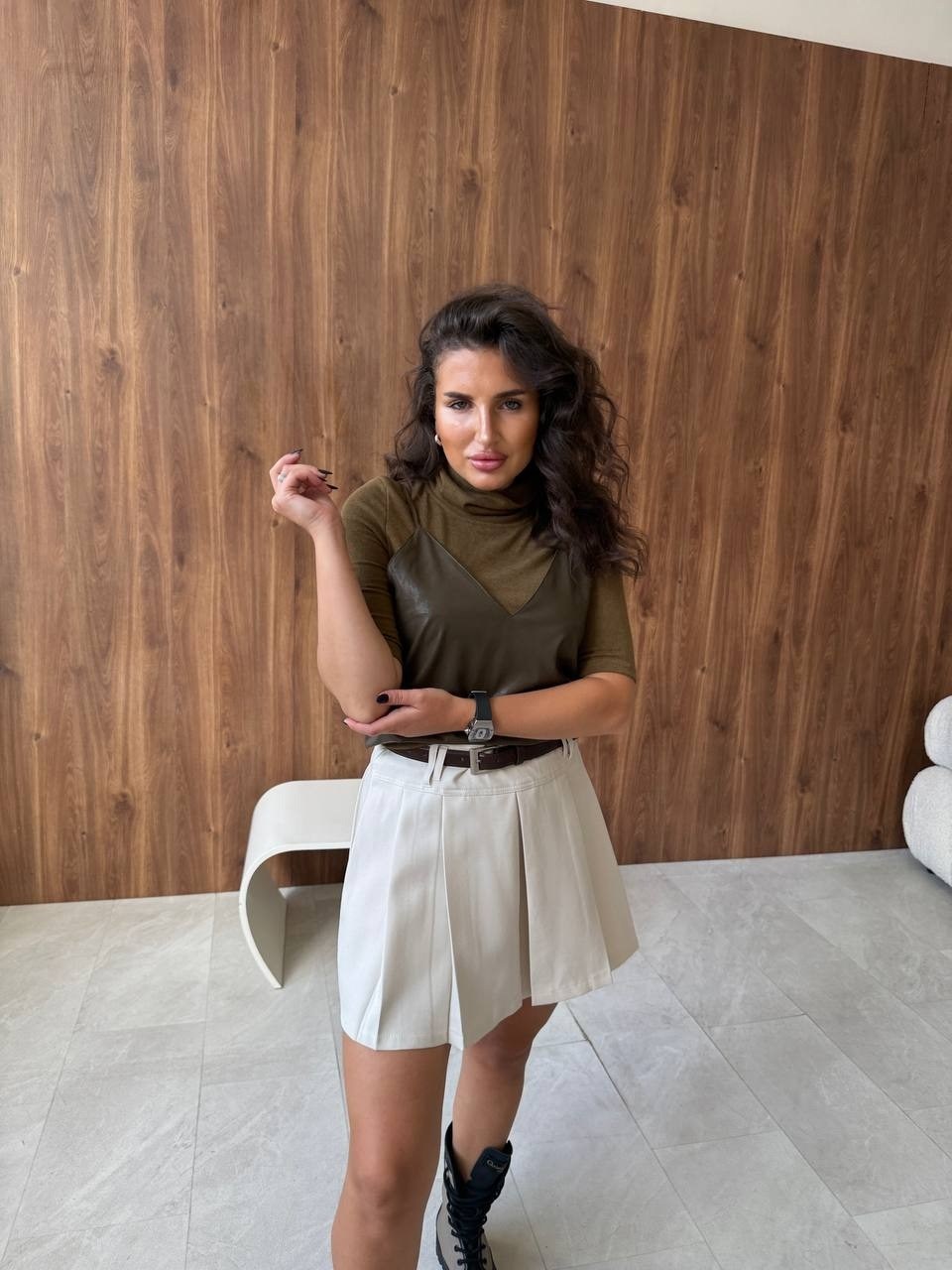 кожаный сарафан,кожаный жилет,черный кожаный сарафан,жилет,женский жилет