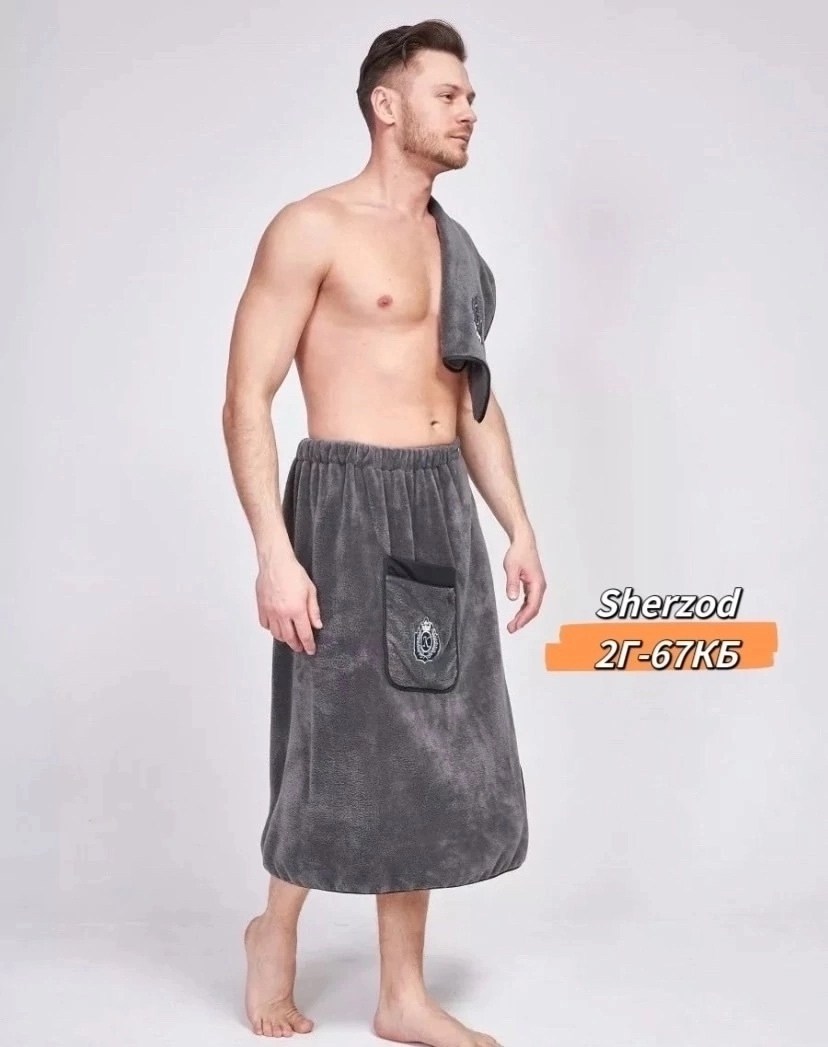 набор для сауны мужской микрофибра,набор для бани и сауны килт,набор для бани и сауны мужской,килт и полотенце для бани,набор для бани и сауны из микрофибры