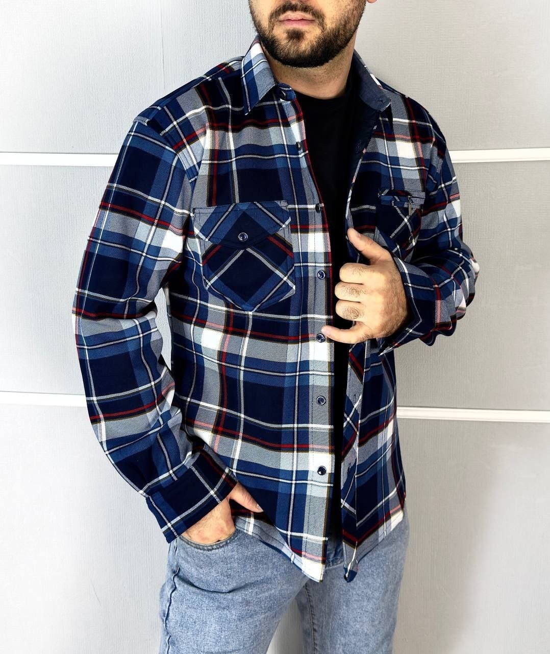 рубашка теплая мужская,рубашка теплая,рубашка теплая на флисе,мужская рубашка,фланелевая рубашка в клетку с длинными рукавами