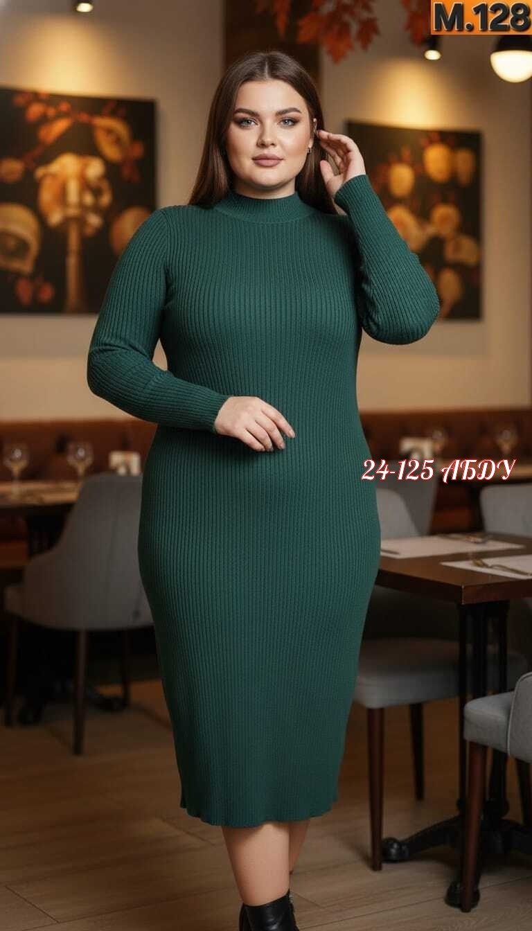 трикотажное платье лапша,платье лапша женское,платье трикотажное,зеленое платье лапша,теплое платье вязаное