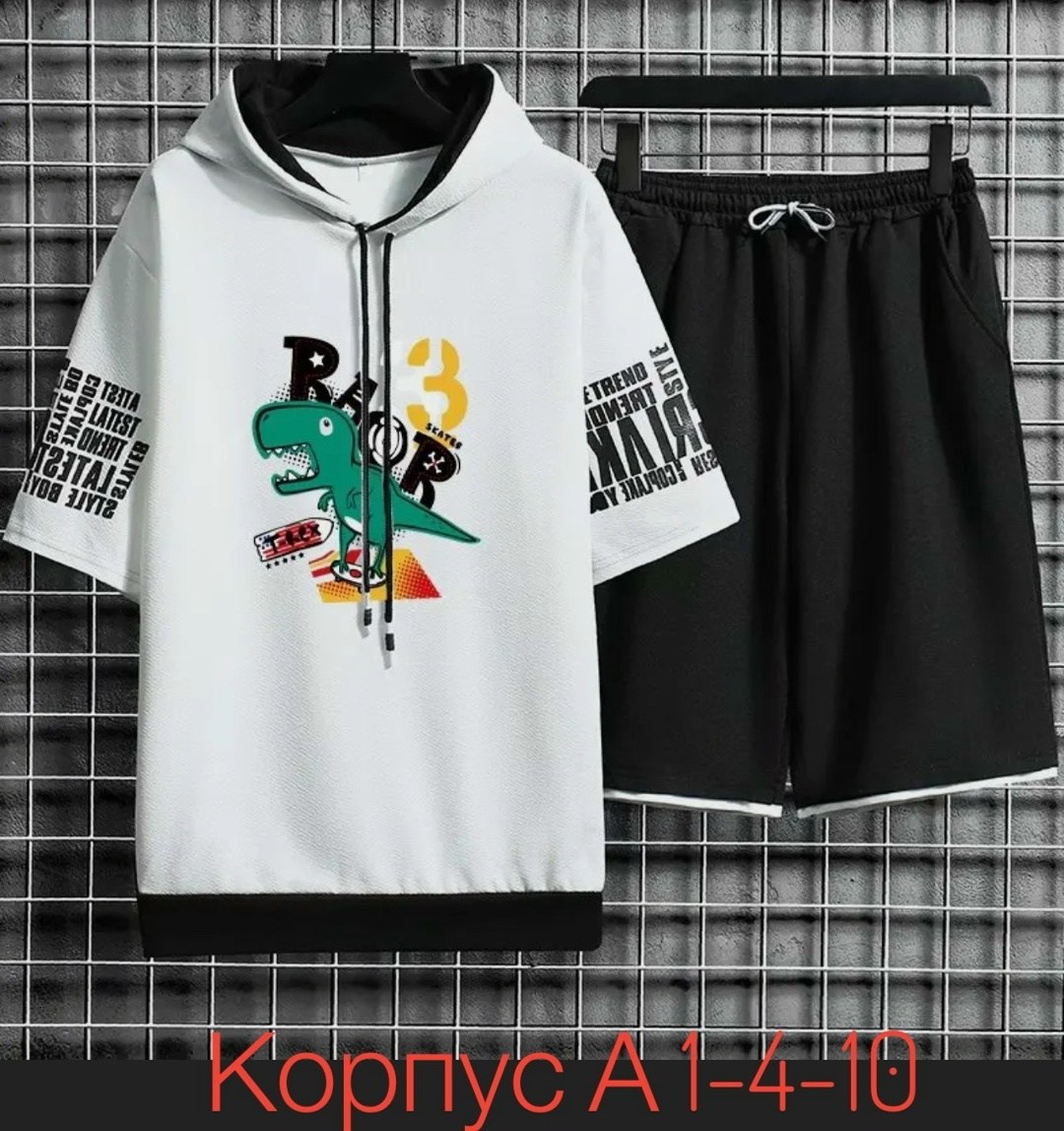 толстовка в стиле,одежда с капюшоном,комплект спортивного костюма,футболка и шорты комплект,комплект спортивной одежды