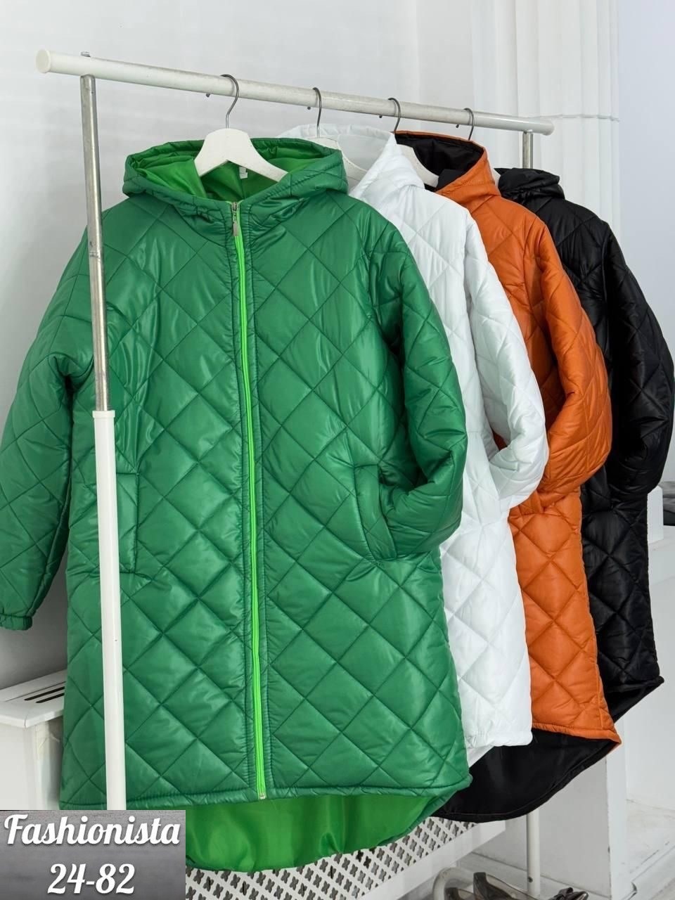 пальто на синтепоне,удлиненная куртка,куртка модная,белое стеганое пальто,пальто пуховик