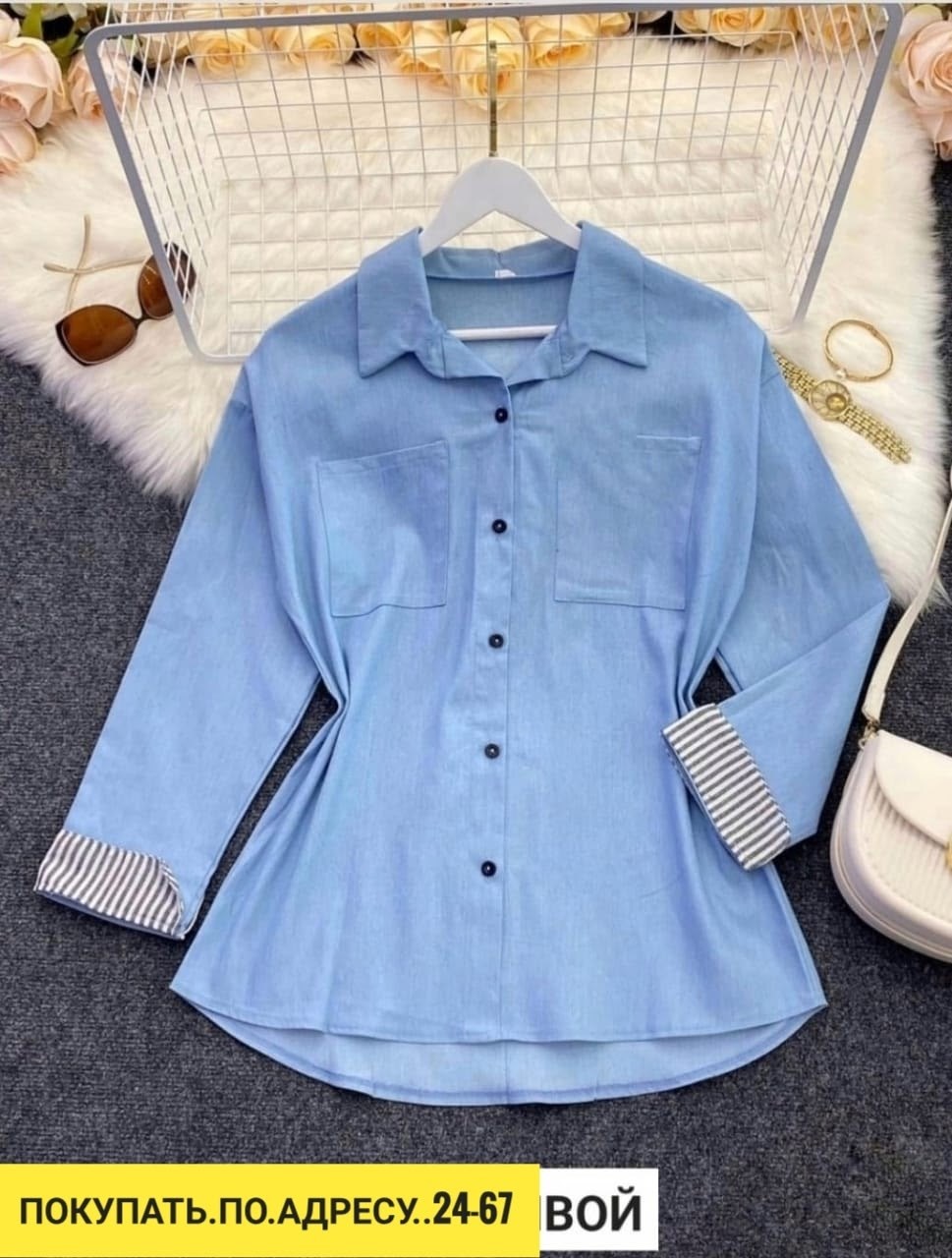рубашка женская джинсовая,женская джинсовая рубашка с длинным рукавом,джинсовая рубашка женская 2025,рубашка с длинным рукавом джинсовая,рубашка женская голубая
