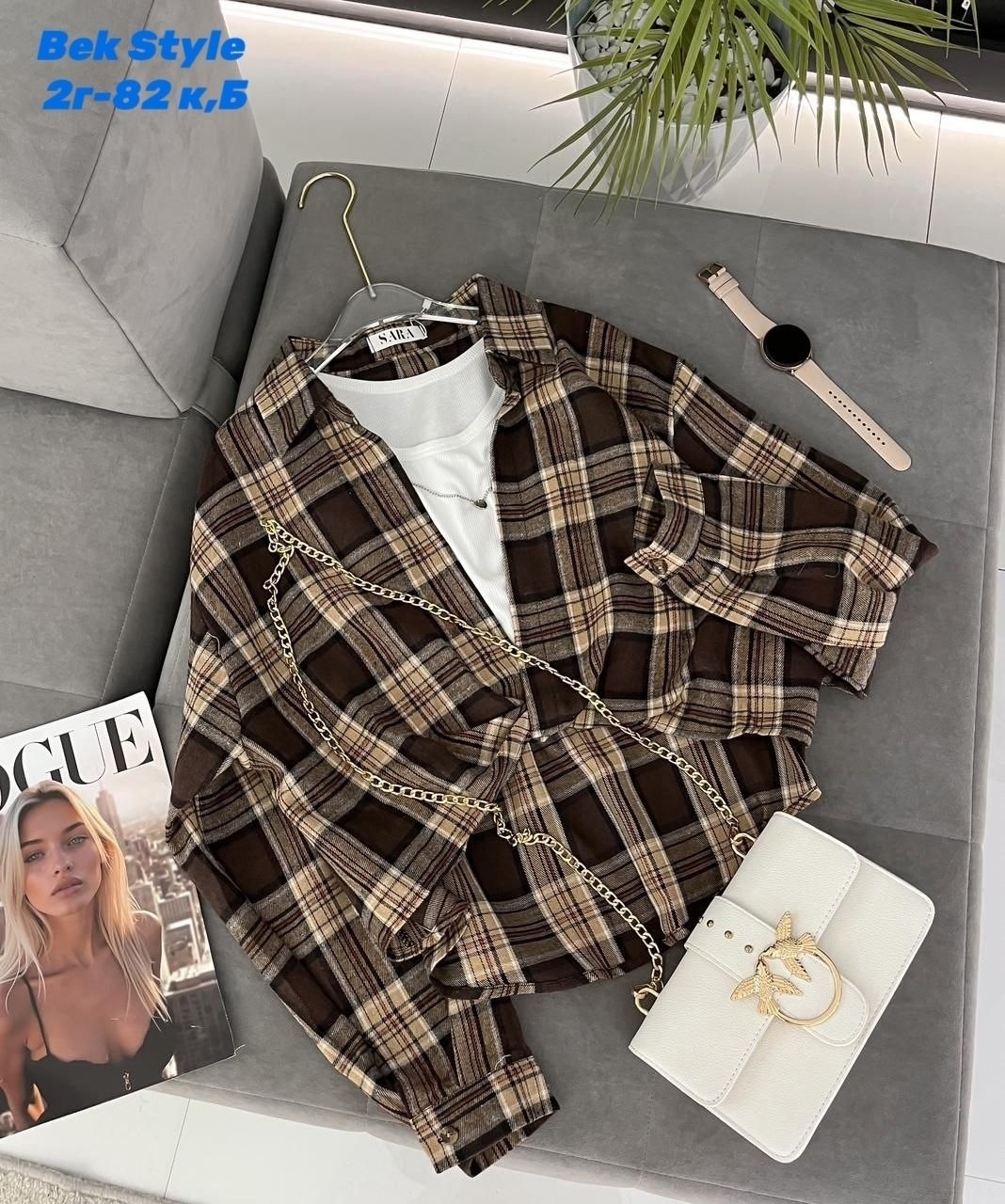 рубашка женская в клетку,рубашка в клетку,рубашка в клетку свободного кроя,стильная рубашка,женские рубашки