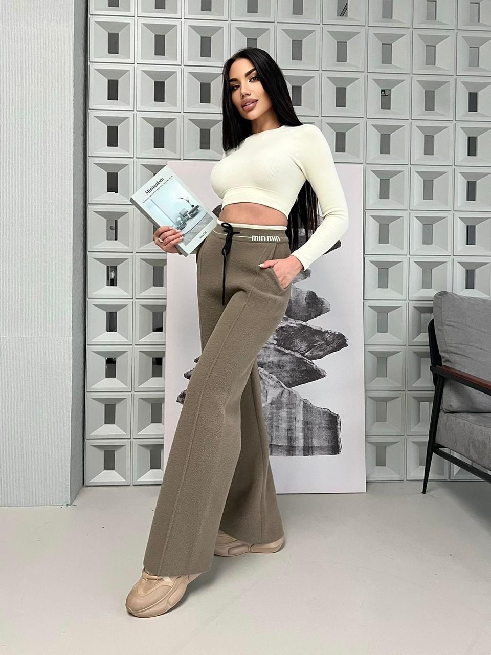 брюки широкие,одежда брюки,брюки женские палаццо,костюм трикотажный,брюки палаццо