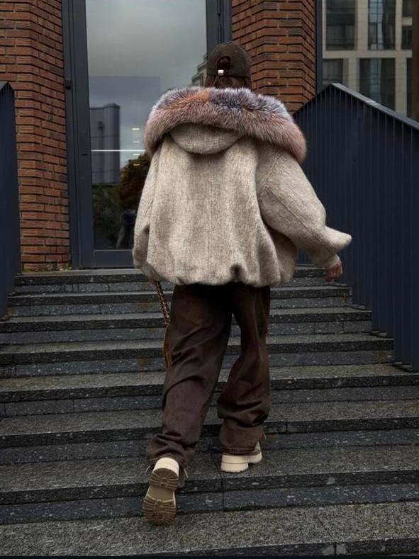 меховая куртка,модная куртка,пальто с мехом,пуховик пальто,куртка с капюшоном