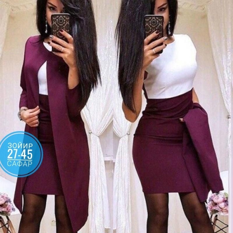 костюм с мини юбкой,женские наряды,женский костюм двойка,костюм двойка с юбкой,черный костюм юбка и пиджак