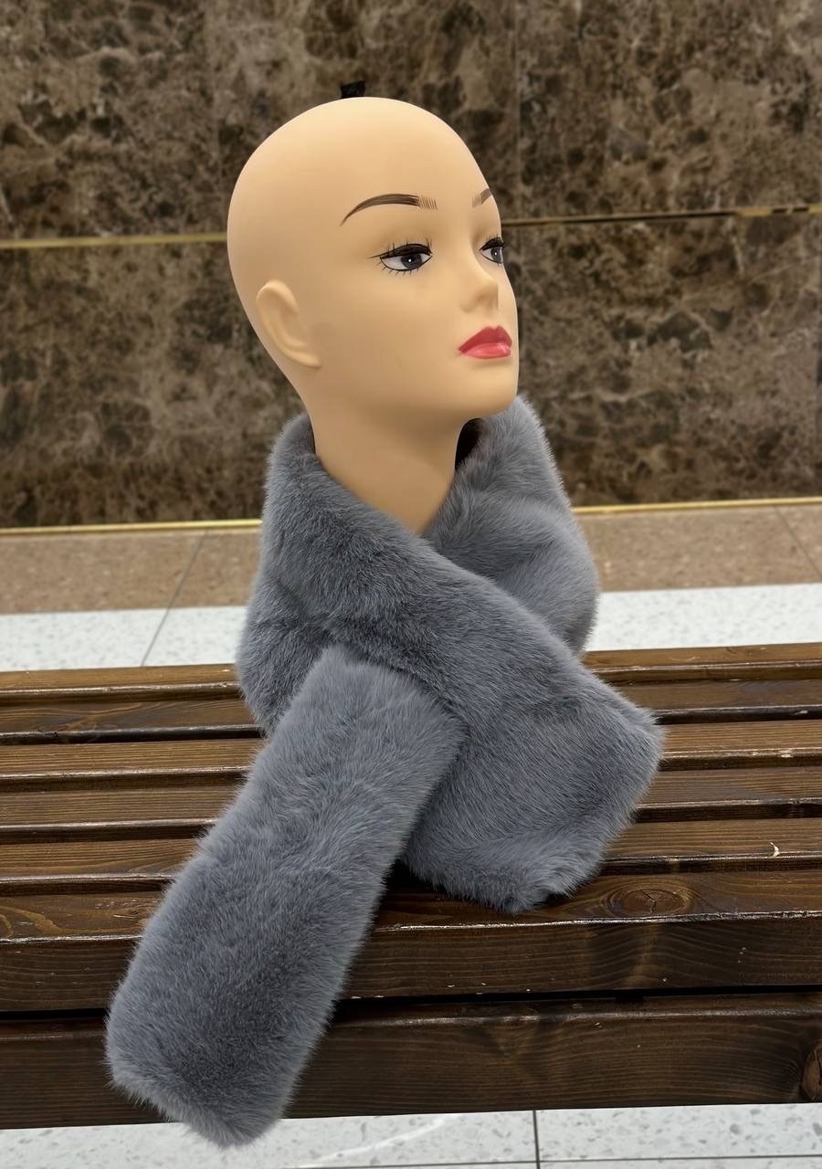 меховой шарф,меховые шарфы из норки,шарф из меха норки,шарф с мехом,горжетка из норки