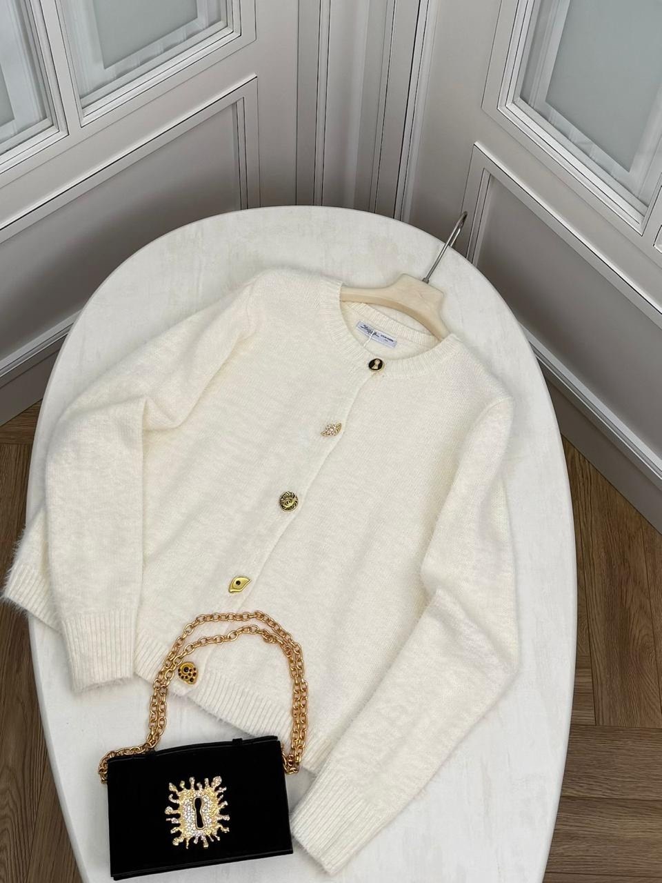 вязаные кардиганы,молочный кардиган,вязаный костюм с юбкой,кардиган