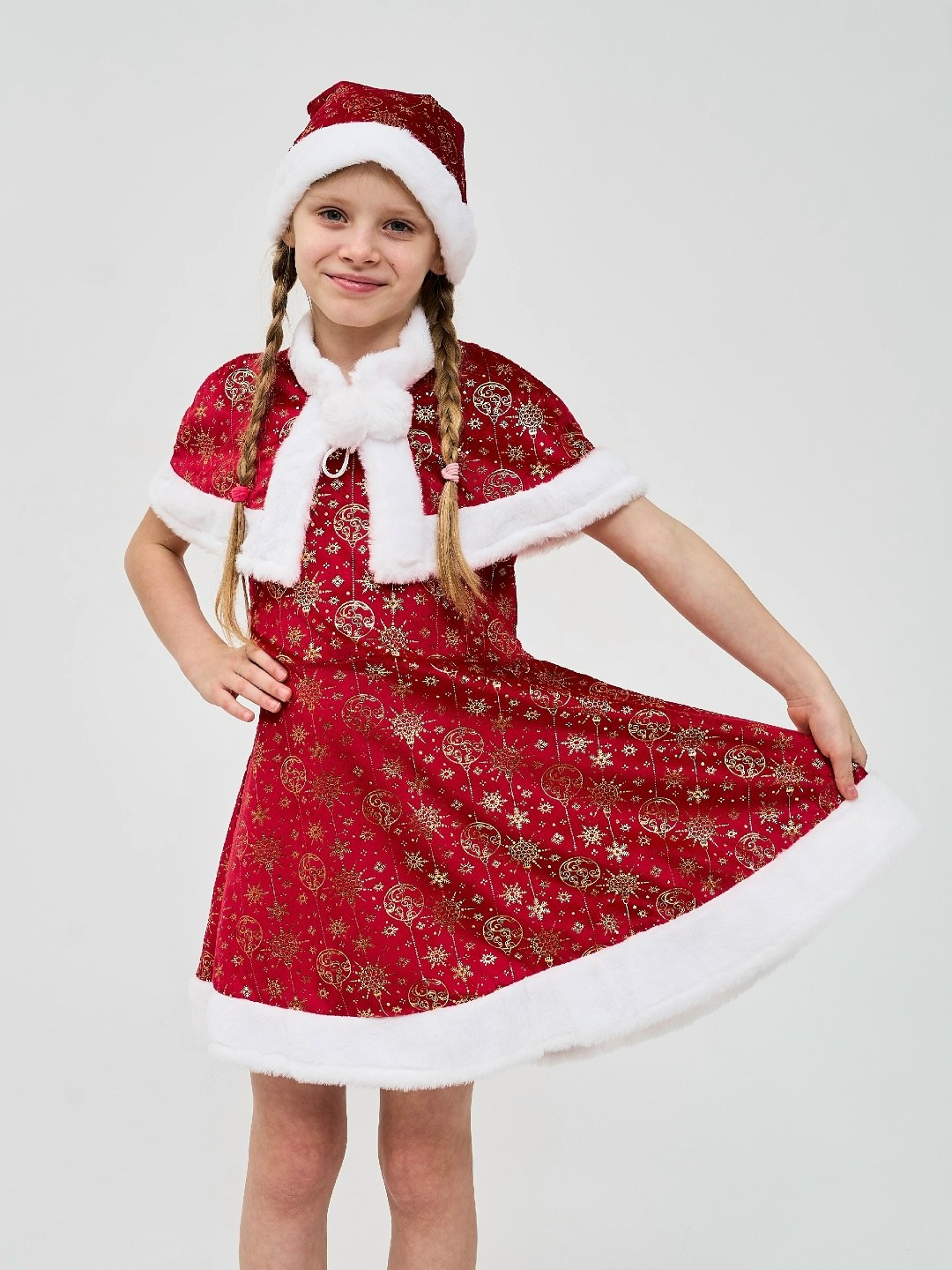 рождественские костюмы,новогодние костюмы,костюм санты для девочек,новогодние костюмы для девочек,карнавальный костюм мисс санта