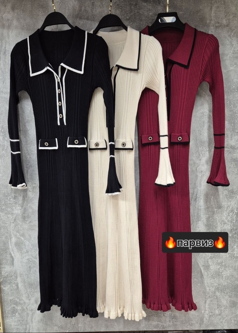 трикотажное платье,вязаное платье,длинное вязаное платье,женский платье,вязаное платье лапша