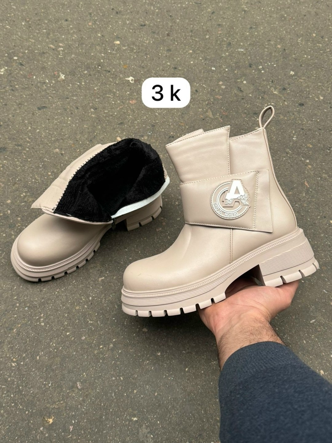 ,женские ботинки, женская зимняя,бежевые ботинки,ботинка женские зимние