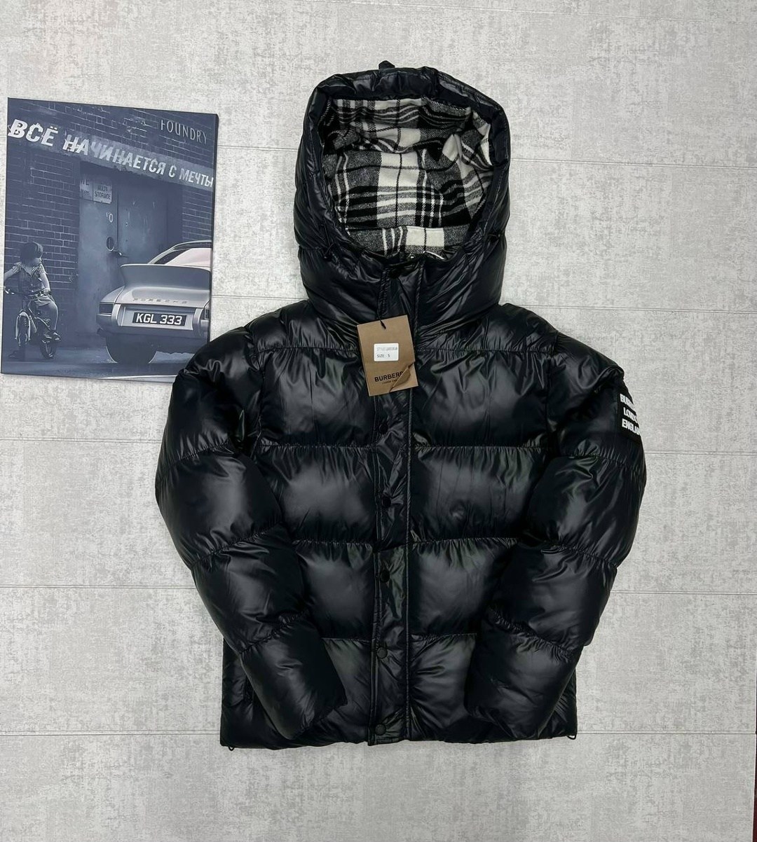пуховик burberry 8018731 черный мужской,пуховик burberry,burberry мужской пуховик,куртка burberry,burberry puffer jacket