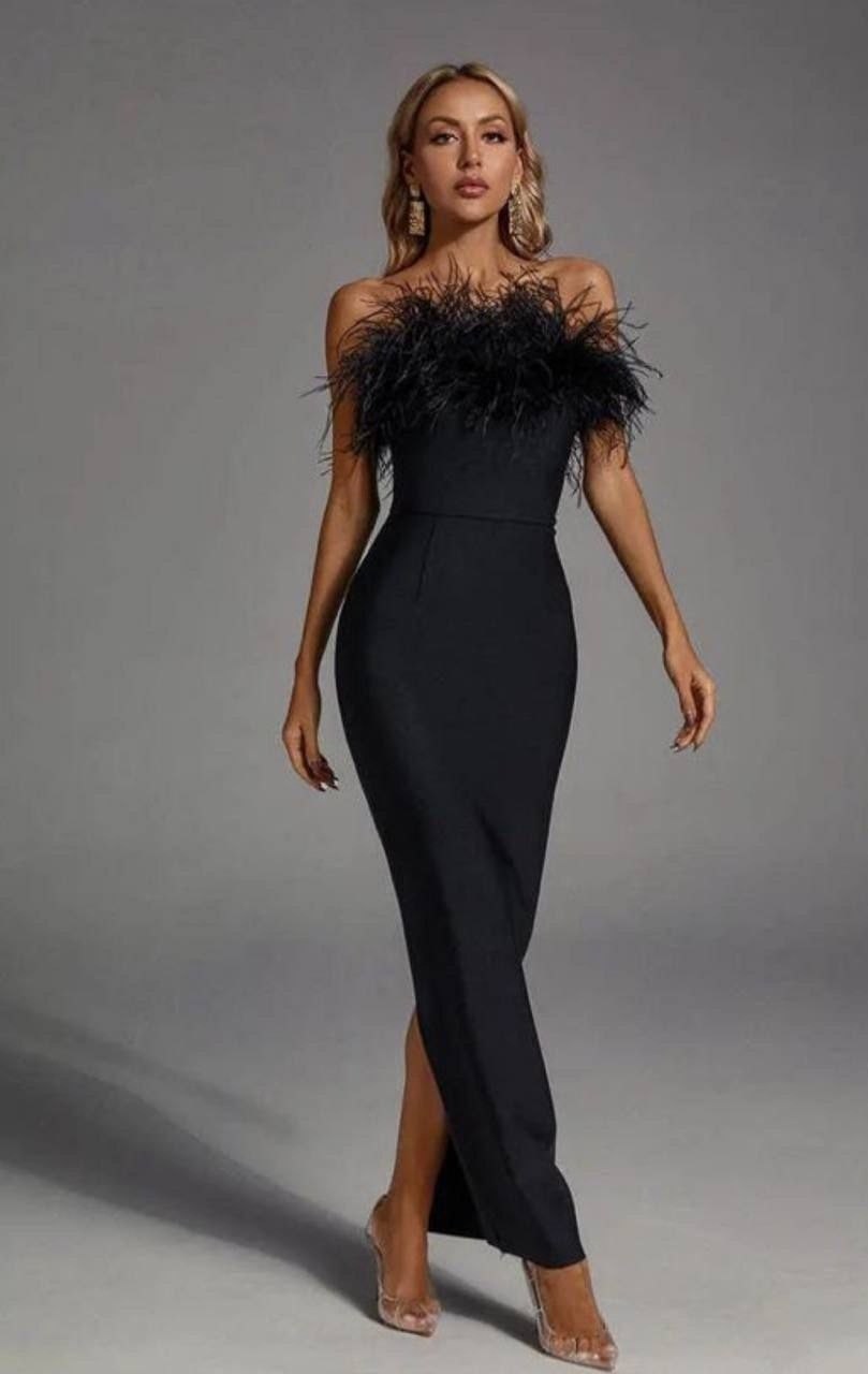 платье на выпускной,платье с перьями,платье длинное вечернее,вечернее платье с перьями,вечернее платье
