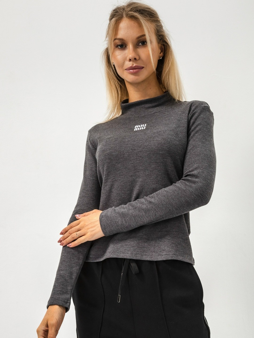 женский свитер,кофта женская,водолазка женская,водолазка женская серая,водолазка с