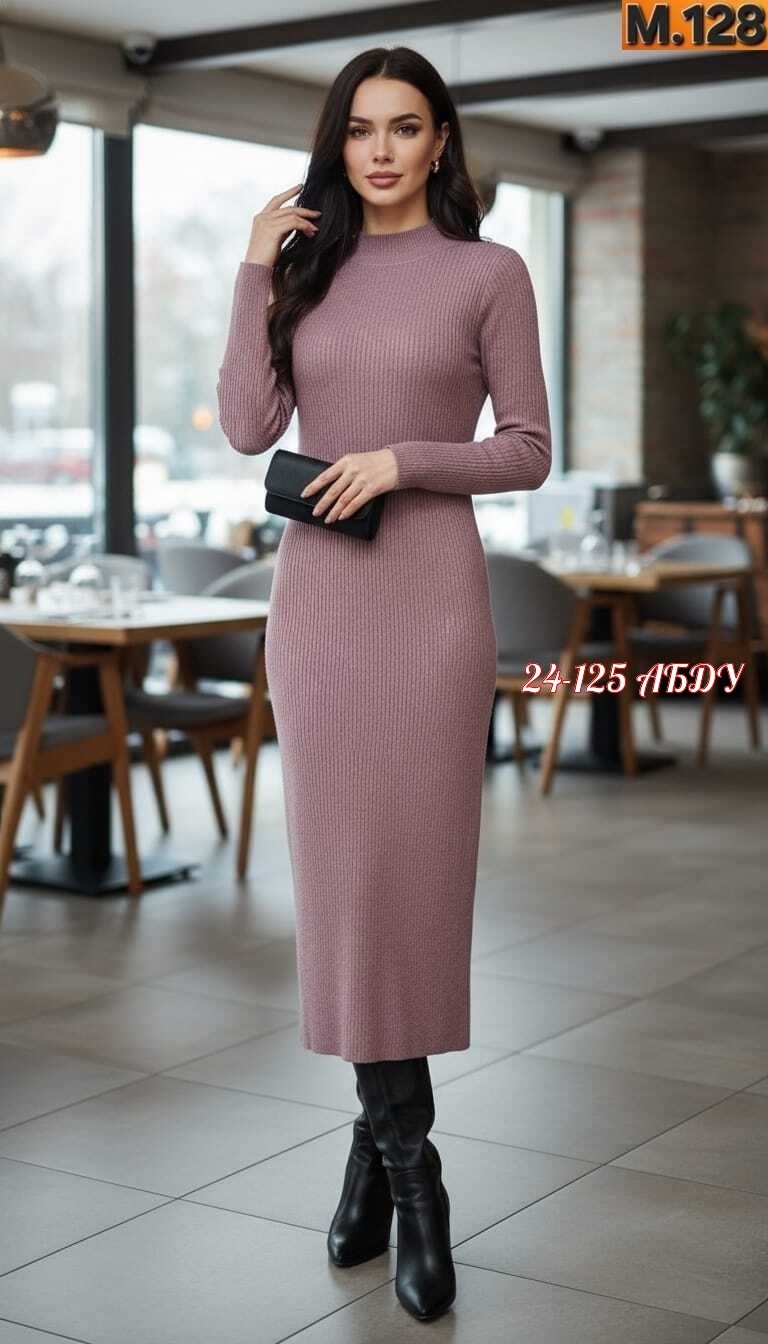 трикотажное платье лапша,платье лапша женское,платье трикотажное,зеленое платье лапша,теплое платье вязаное