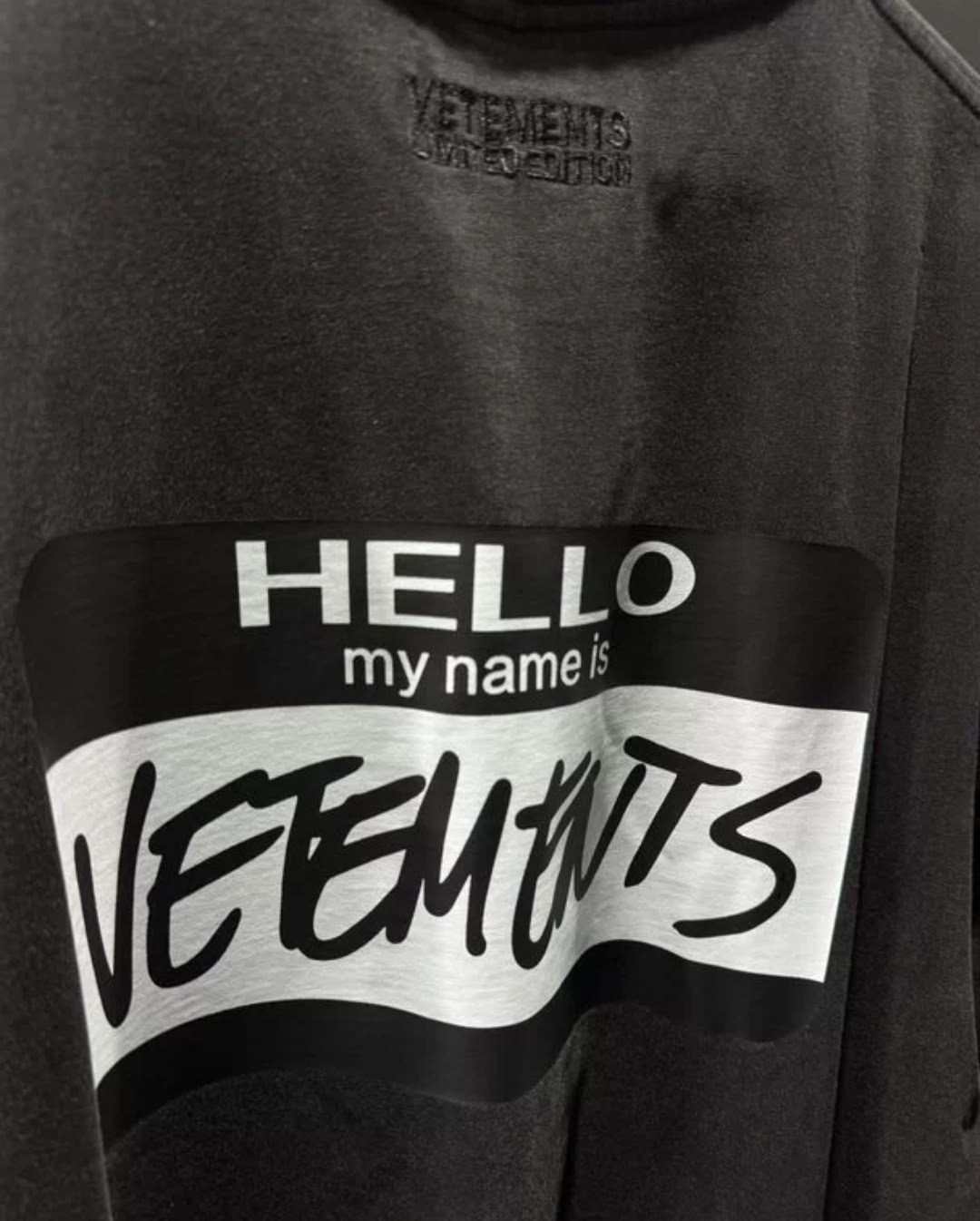 футболка vetements my name is,футболки vetements,vetements limited edition,vetements limited edition футболка,оверсайз футболка vetements