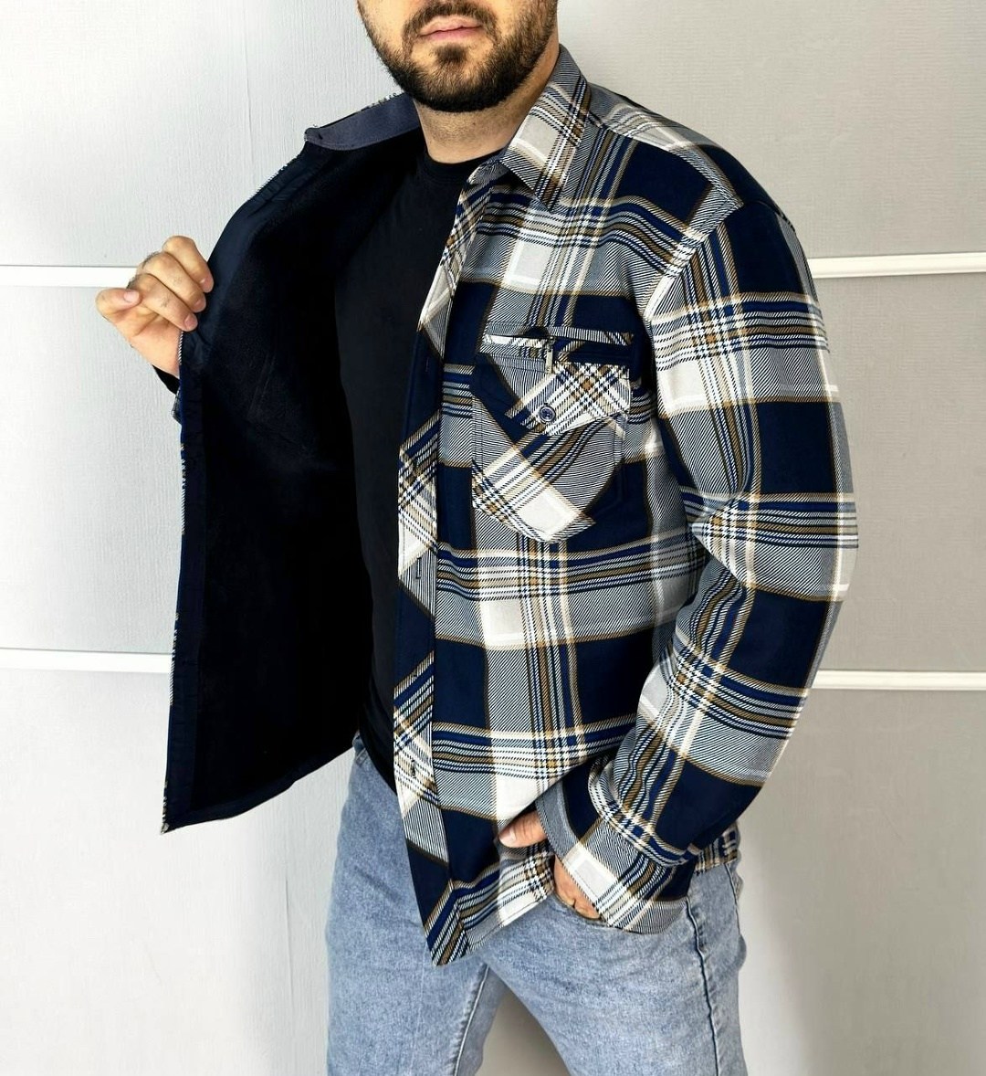 рубашка теплая мужская,рубашка теплая,рубашка теплая на флисе,мужская рубашка,фланелевая рубашка в клетку с длинными рукавами