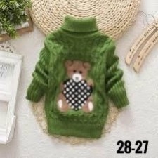 детский свитер,вязаный свитер детский,свитер для девочек,джемпер для девочек,детский свитер с мишкой