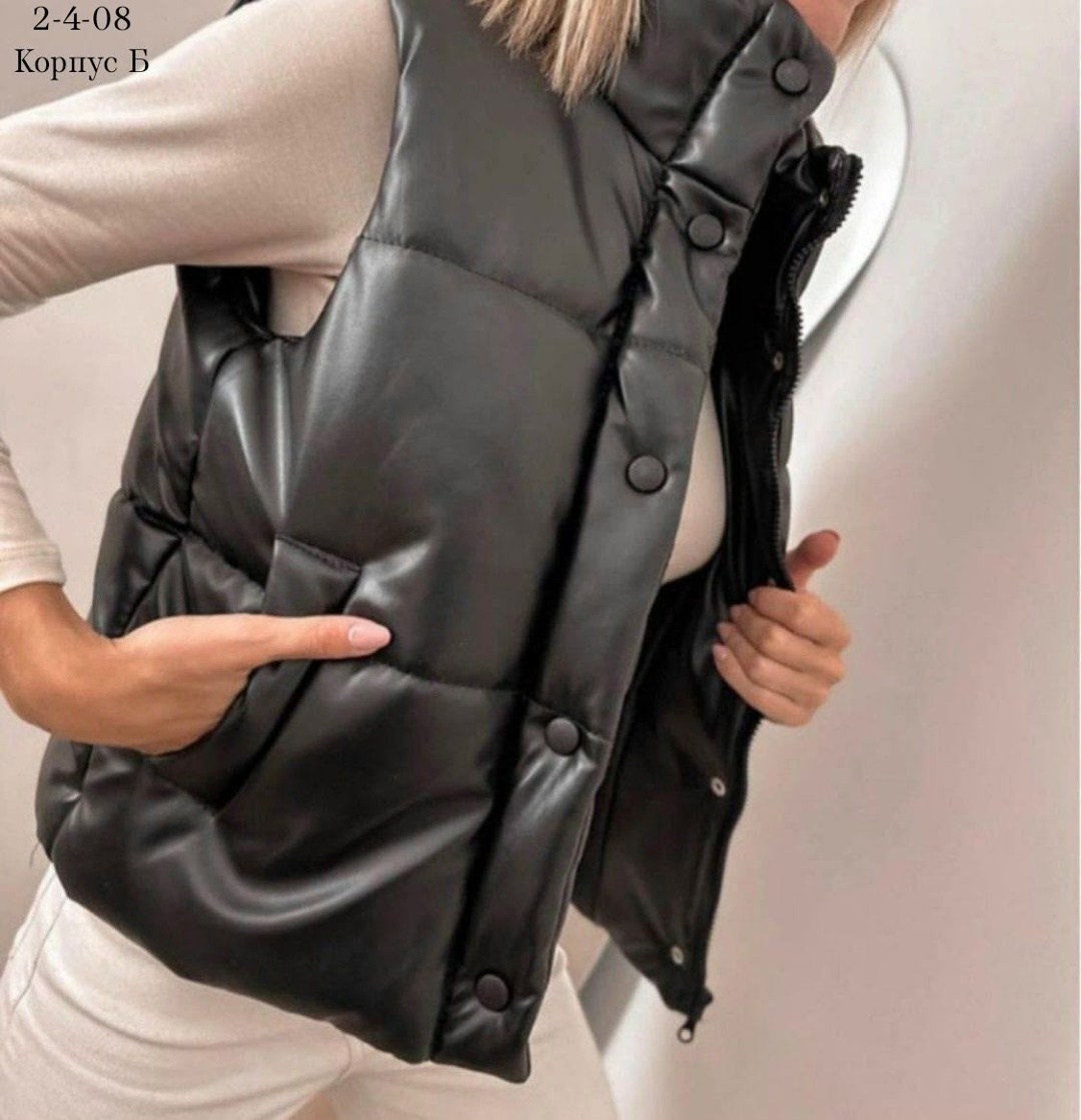 жилет женский кожаный,жилетка женская,кожаный жилет,жилет из искусственной кожи,жилет из экокожи