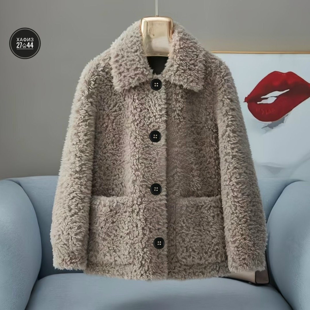 пальто теплое,меховое пальто,пальто из искусственного меха,пальто из овечьей шерсти,плюшевое пальто